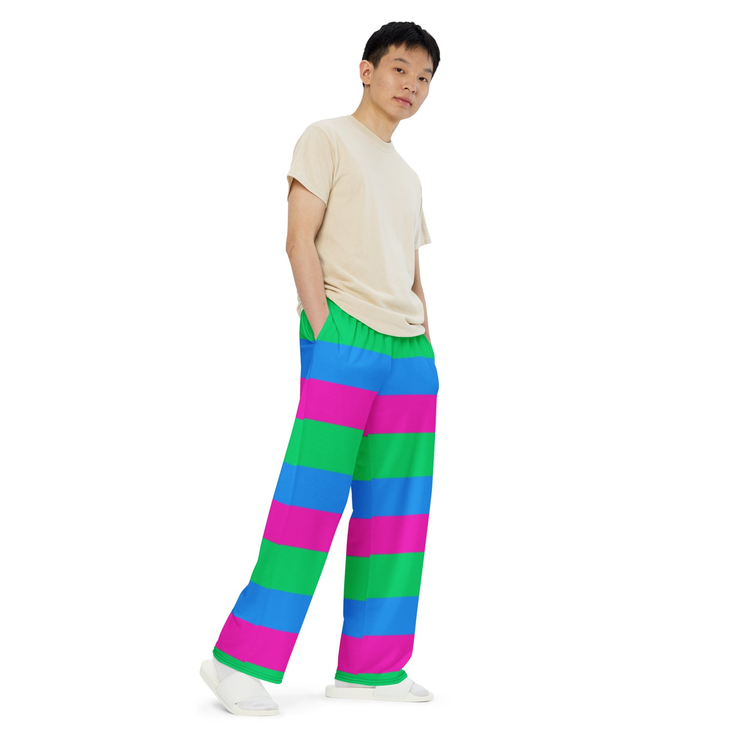 Polysexual Pride Wide-leg pants