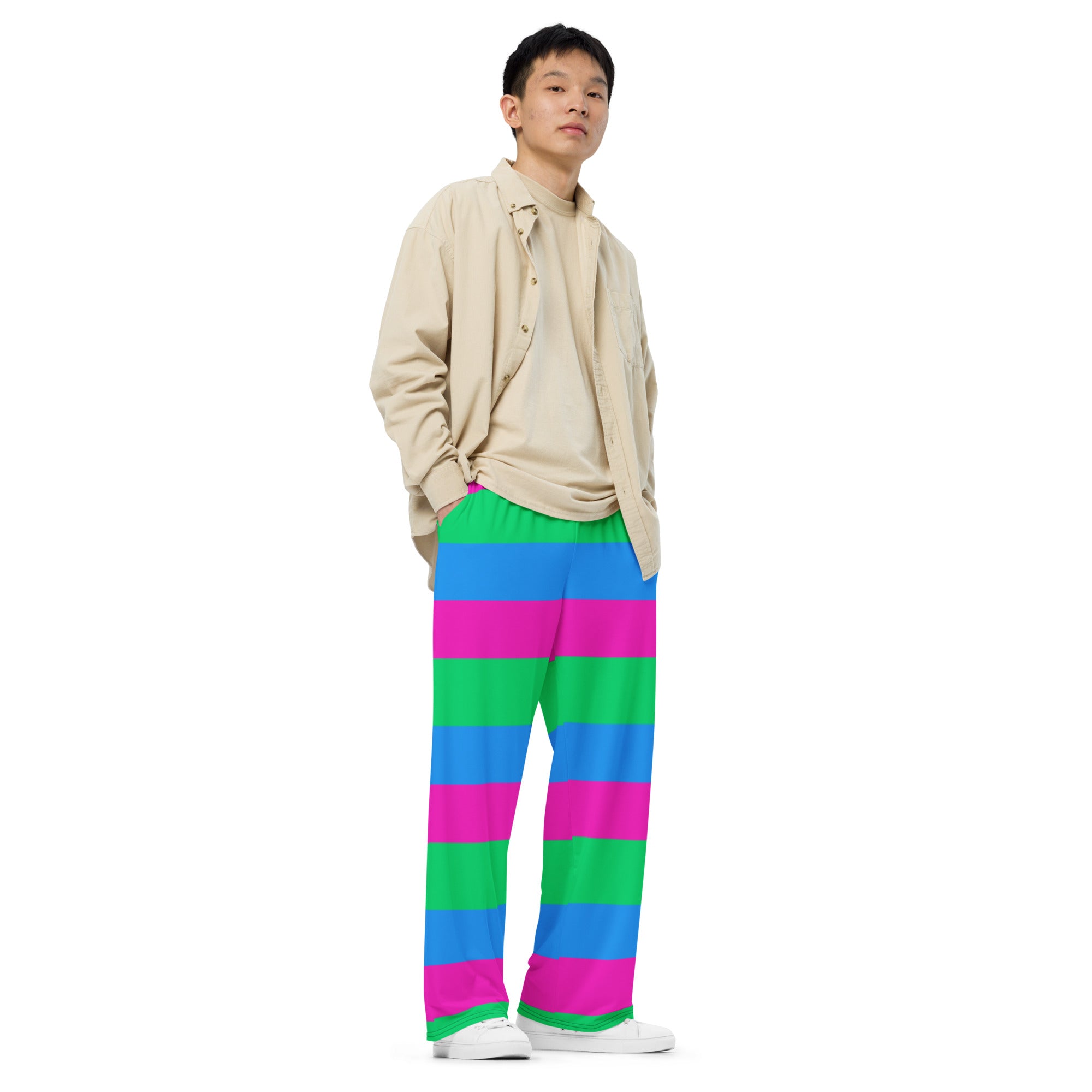 Polysexual Pride Wide-leg pants