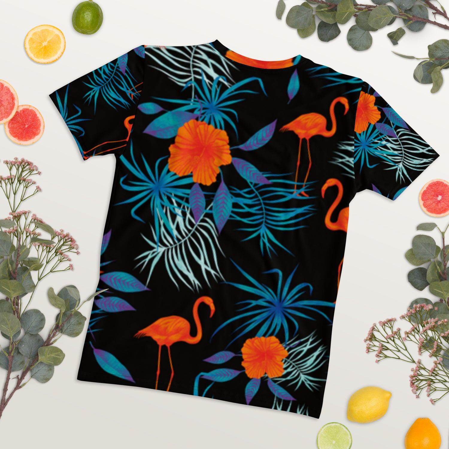 Camiseta Flamingo Floral