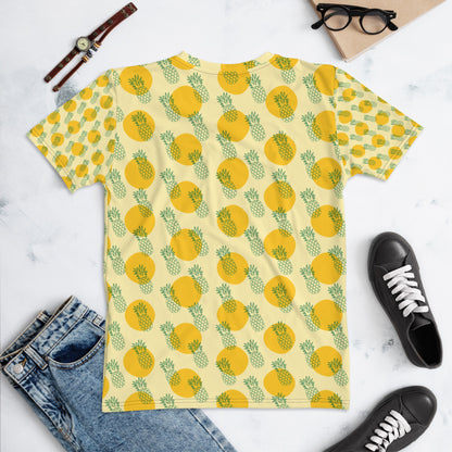 T-shirt Yellow with Pineapple