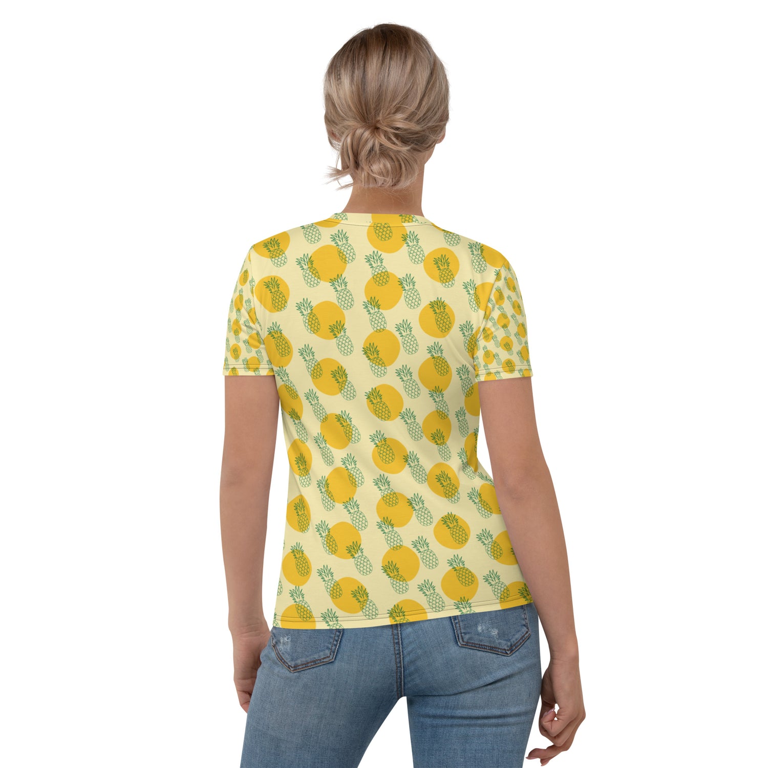 T-shirt Yellow with Pineapple