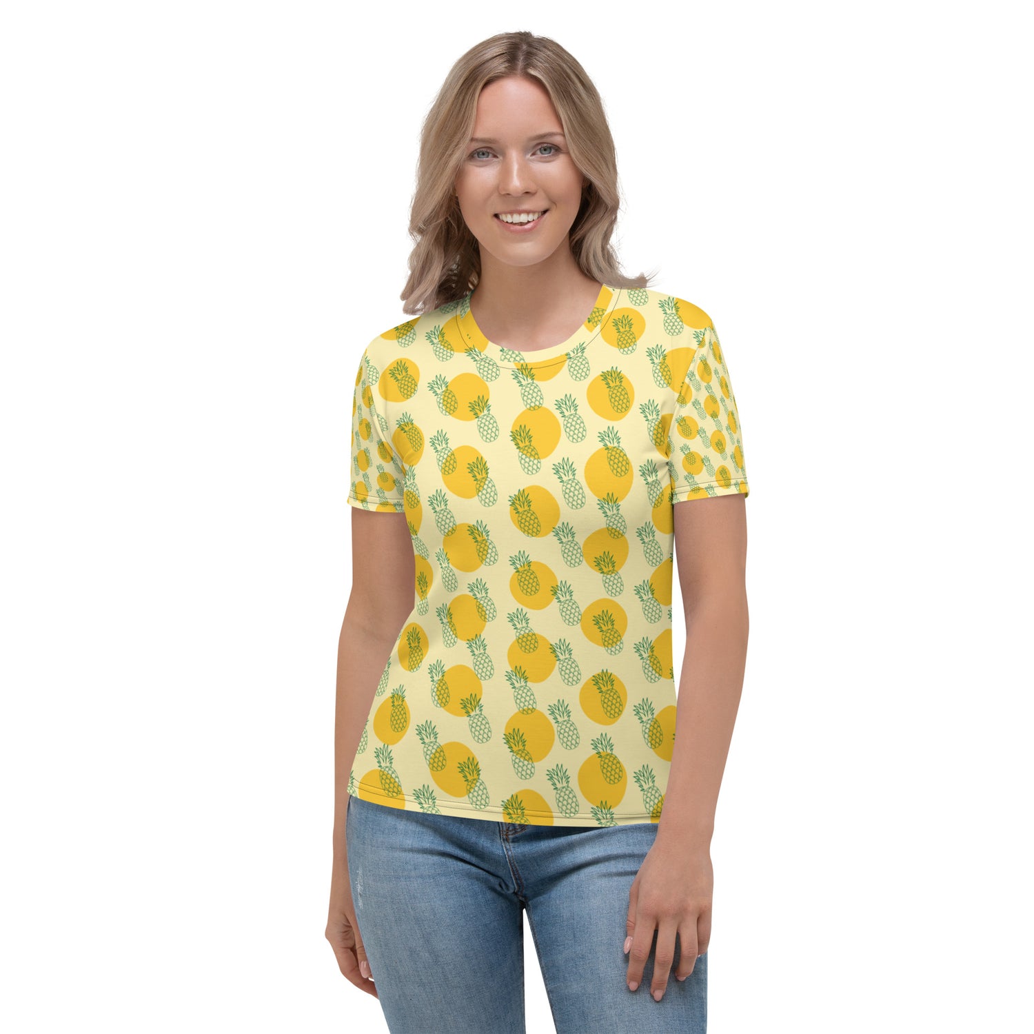 Camiseta Amarilla con Piña