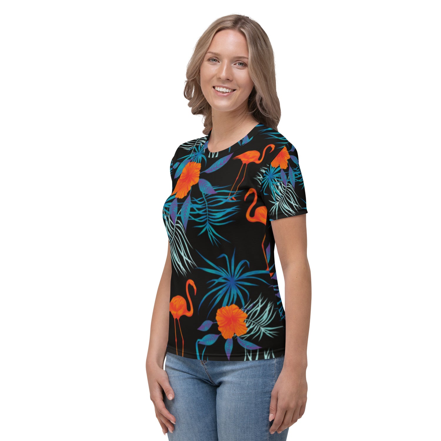 T-shirt Flamingo Floral