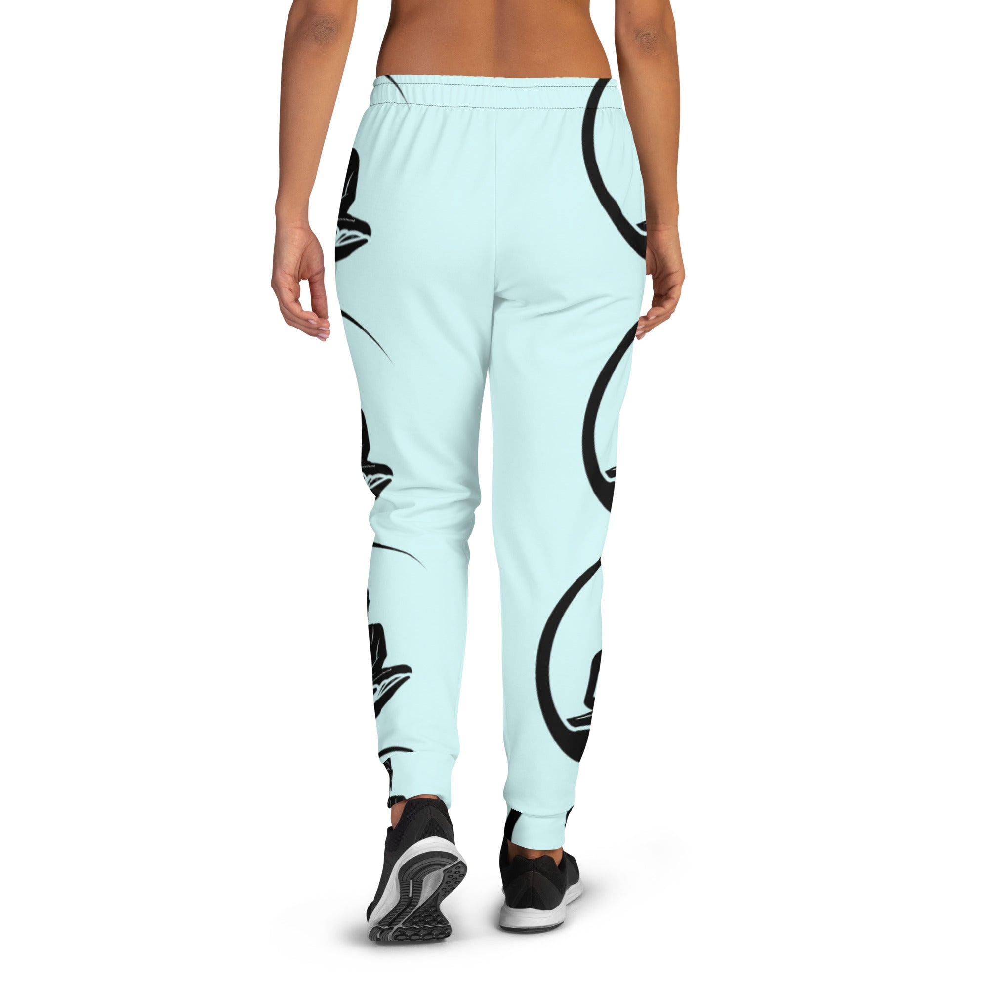 Joggers Light Blue with Buddha