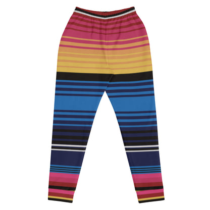 Joggers a juego con rayas de colores