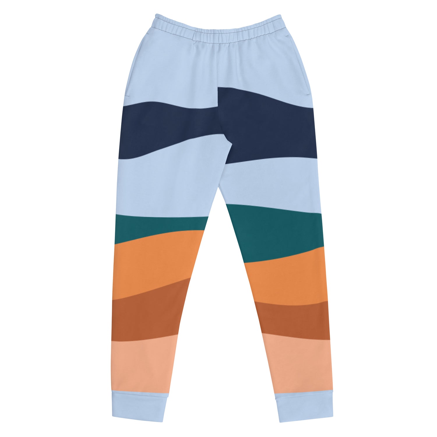 Joggers Light Blue with Stripes