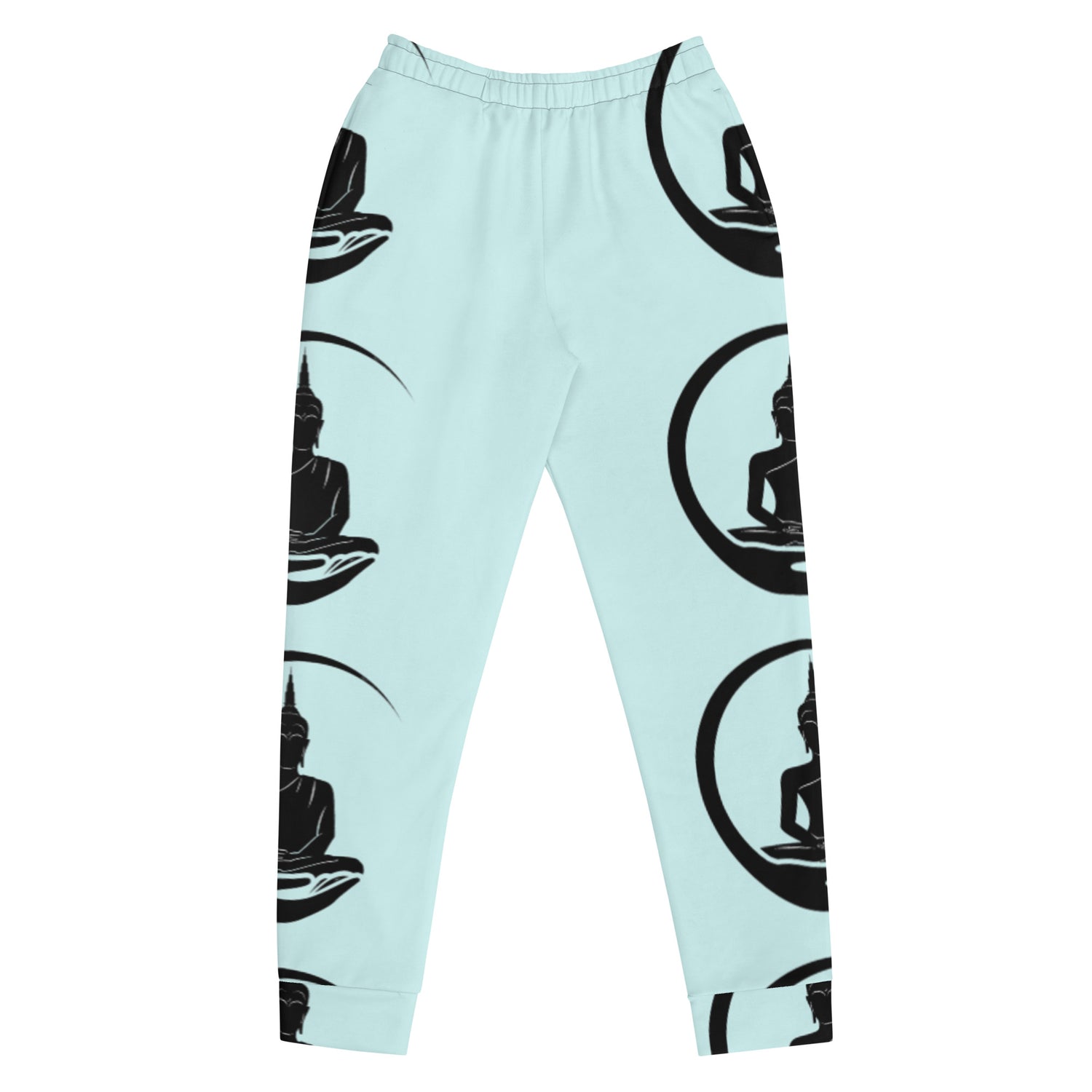 Joggers Light Blue with Buddha