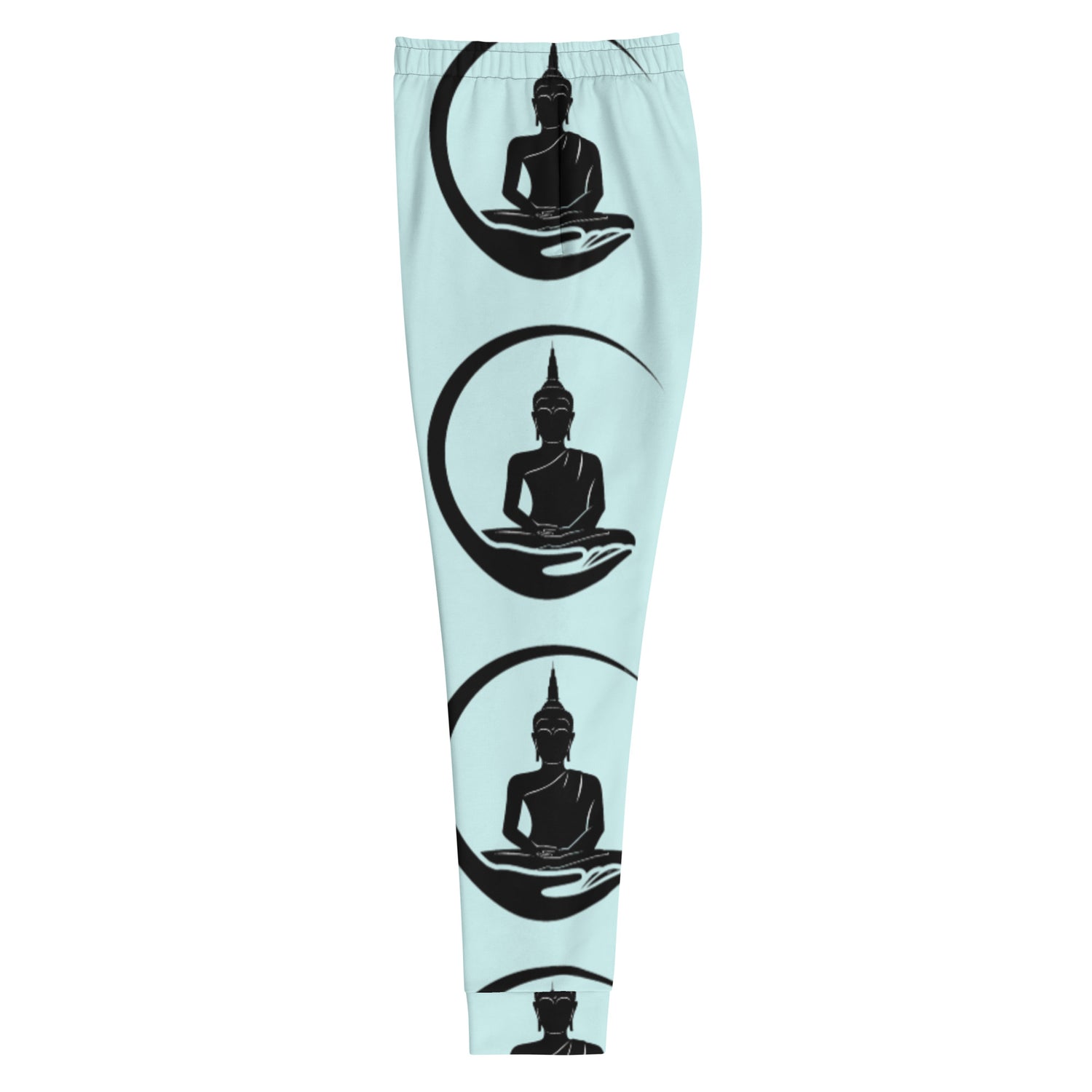 Joggers Light Blue with Buddha