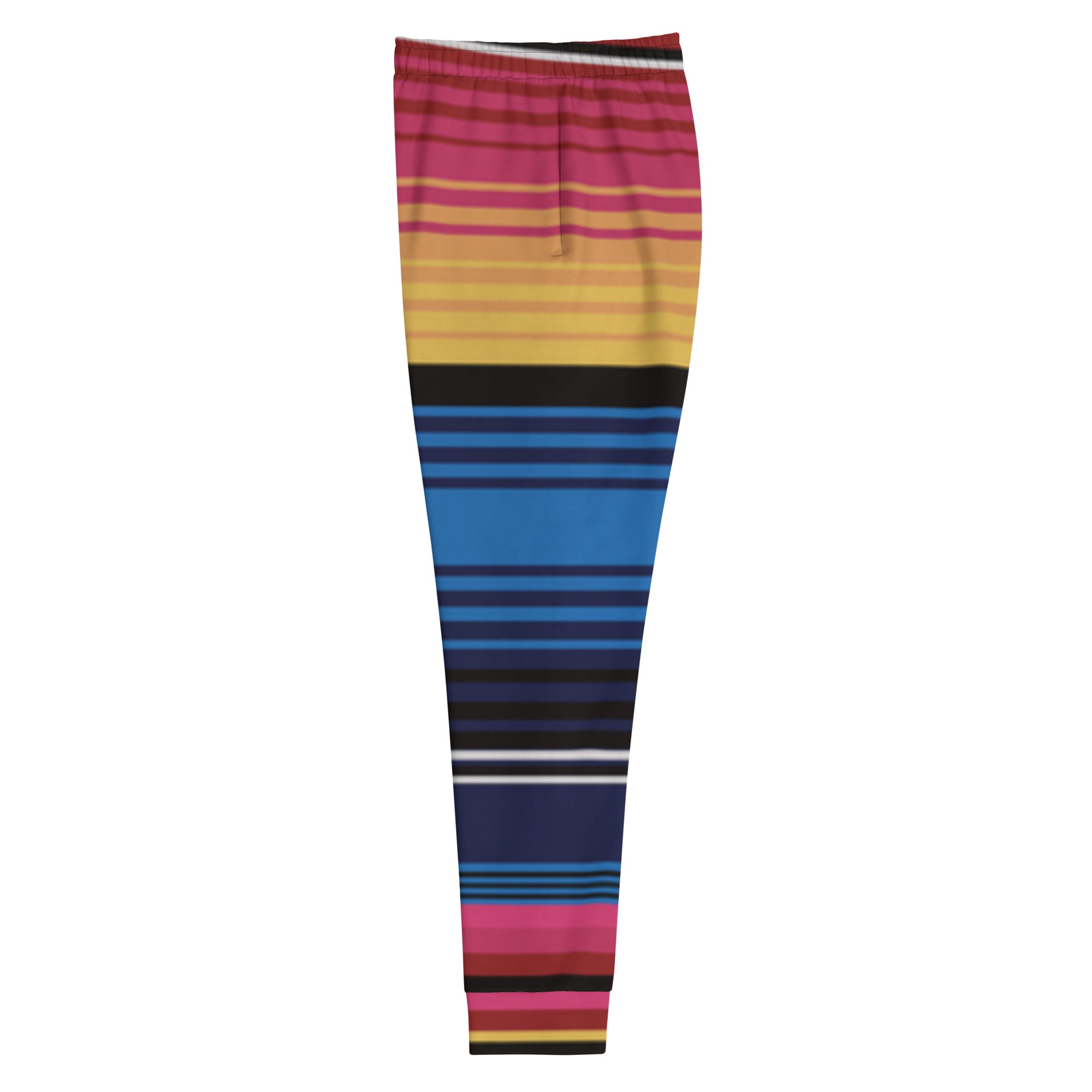 Joggers a juego con rayas de colores