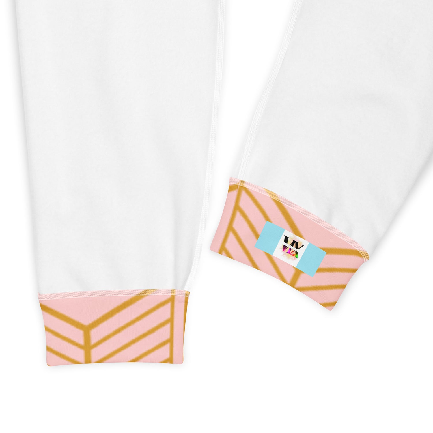 Joggers Geometric Light Pink