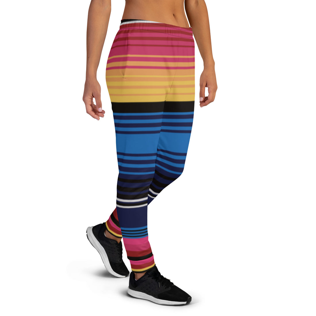 Joggers Listras Coloridas