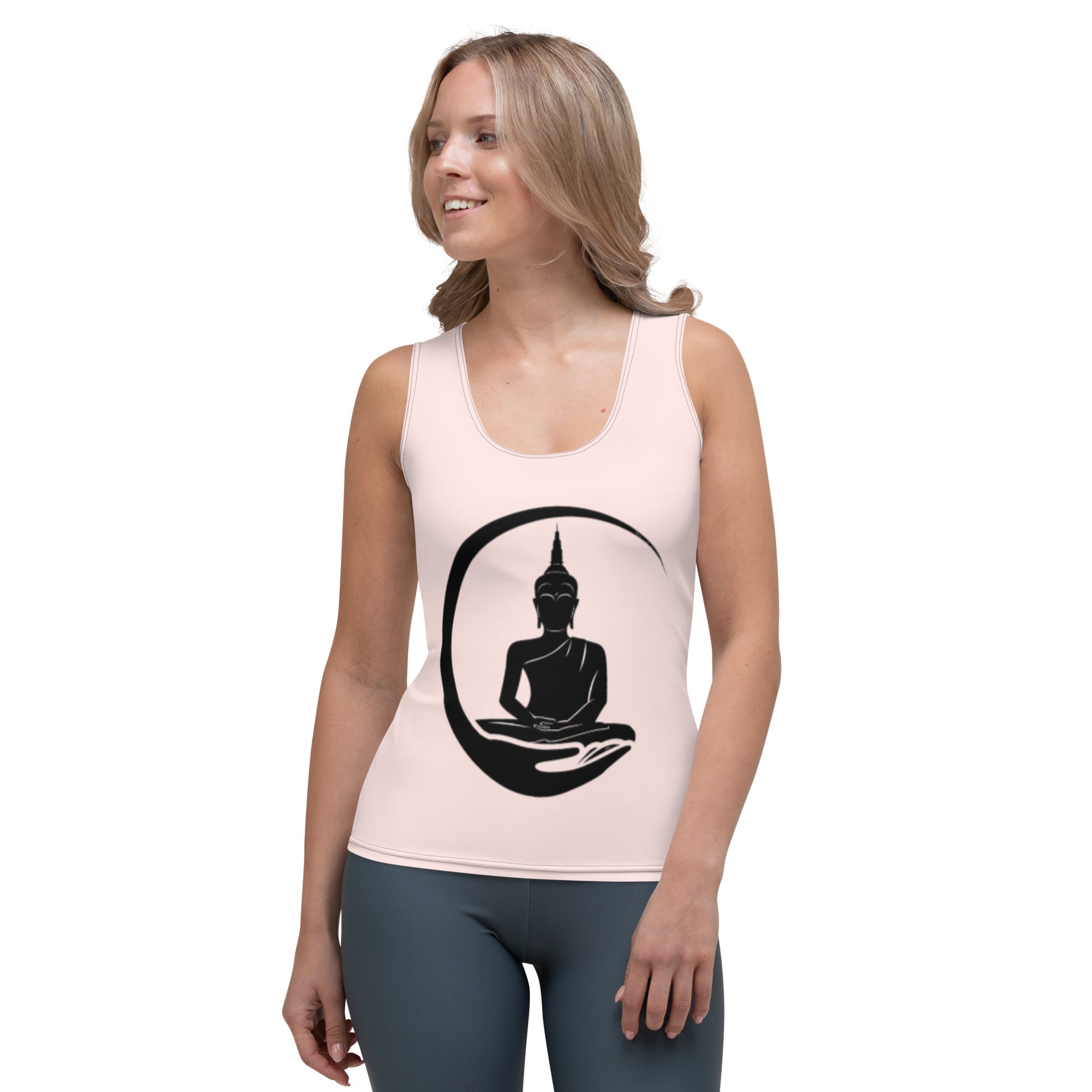 Sublimation Cut &amp; Sew Tank Top Buddha