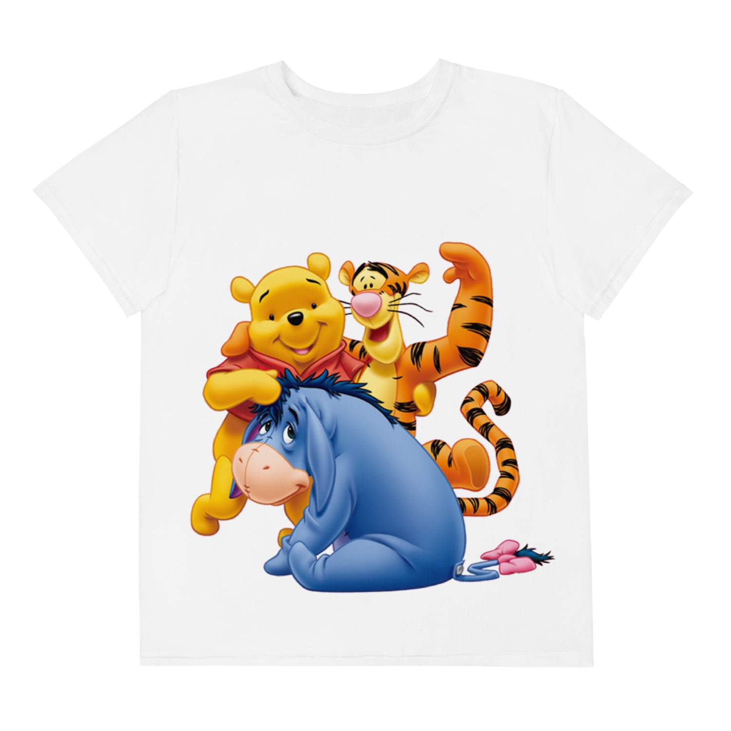 Youth crew neck t-shirt timao and pumbaa