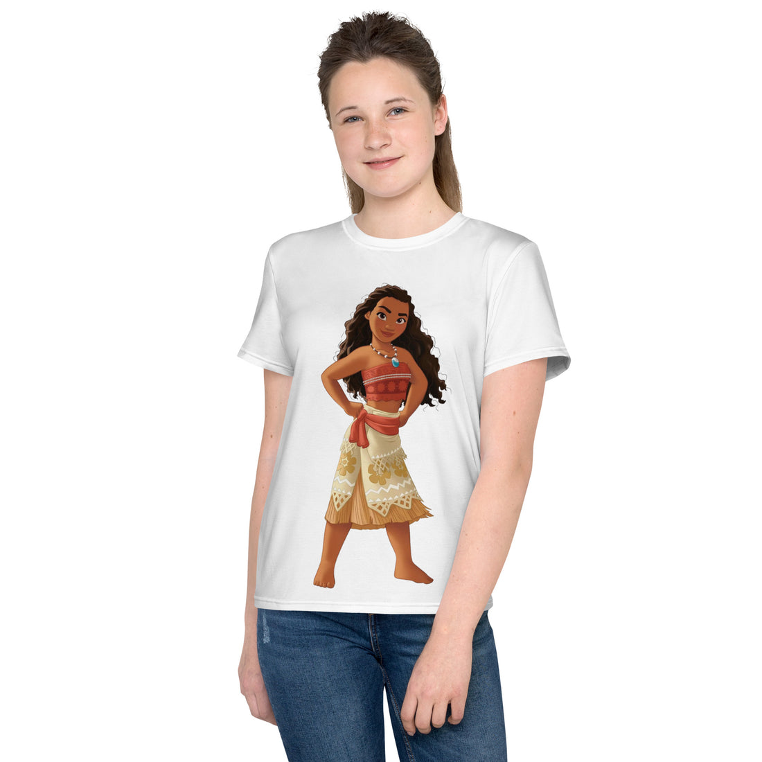 Youth crew neck t-shirt Moana