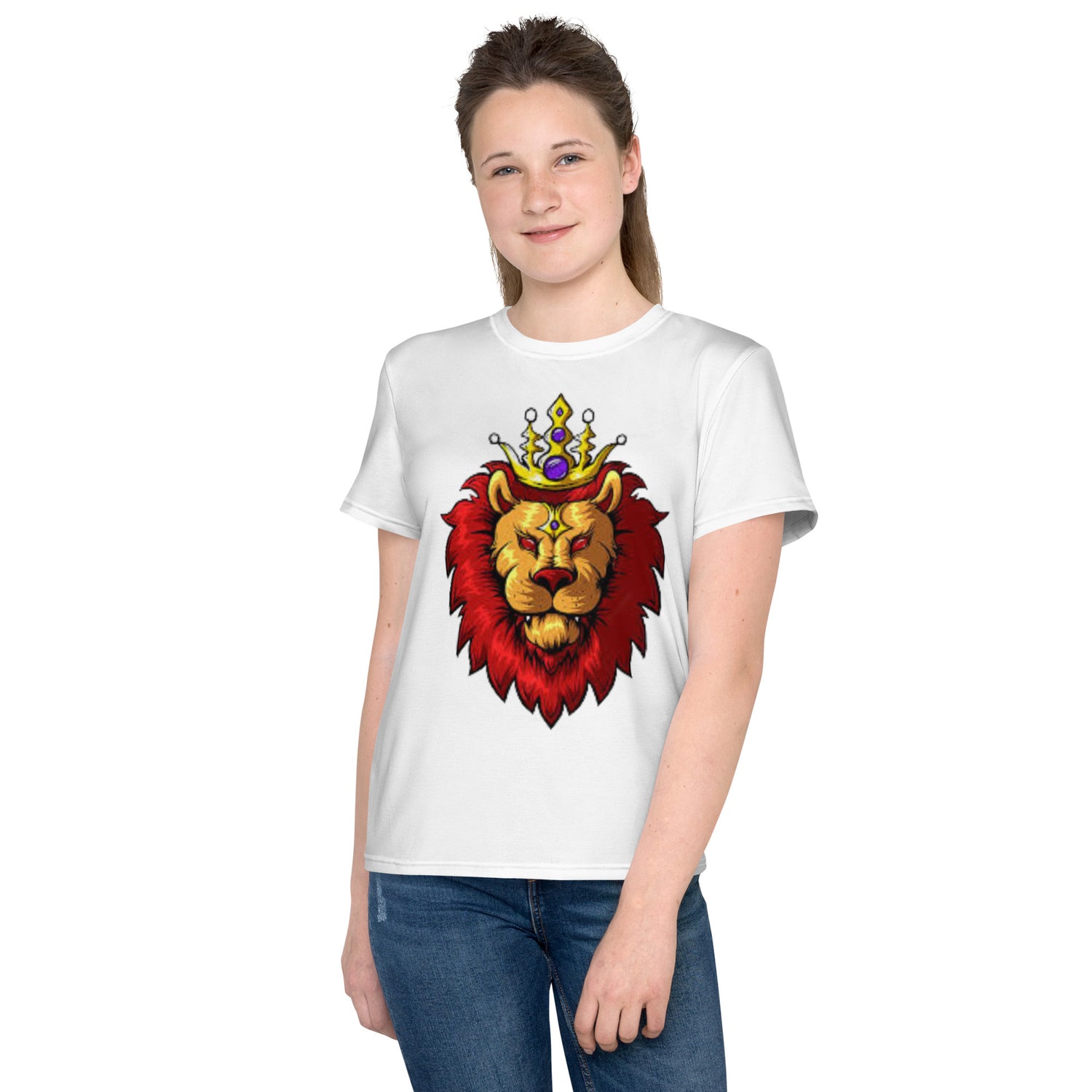 Youth crew neck t-shirt Lion King