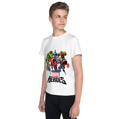 Youth crew neck t-shirt Super heroes