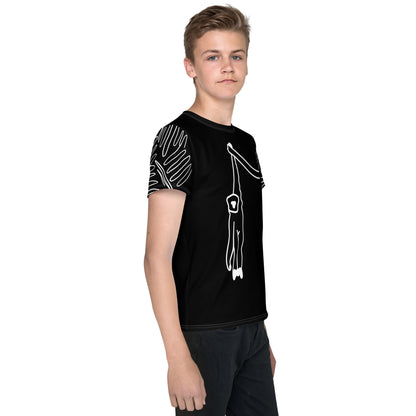 Camiseta com gola redonda Monkey Youth