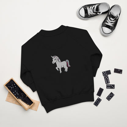 Baby Organic Bomber Jacket Unicorn