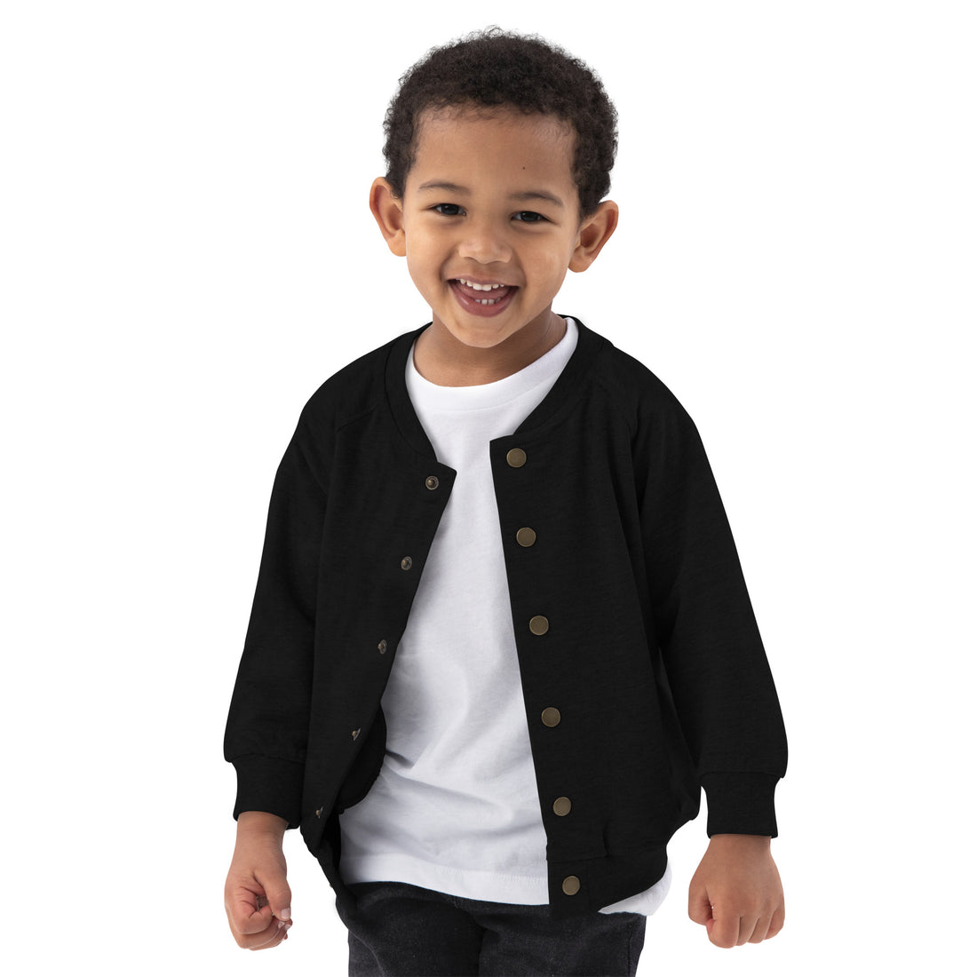 Baby Organic Bomber Jacket Unicorn