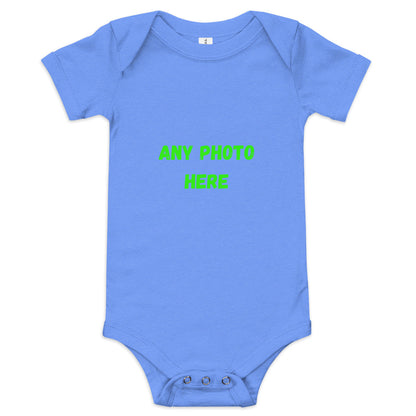 Baby short sleeve one piece Upload your Design