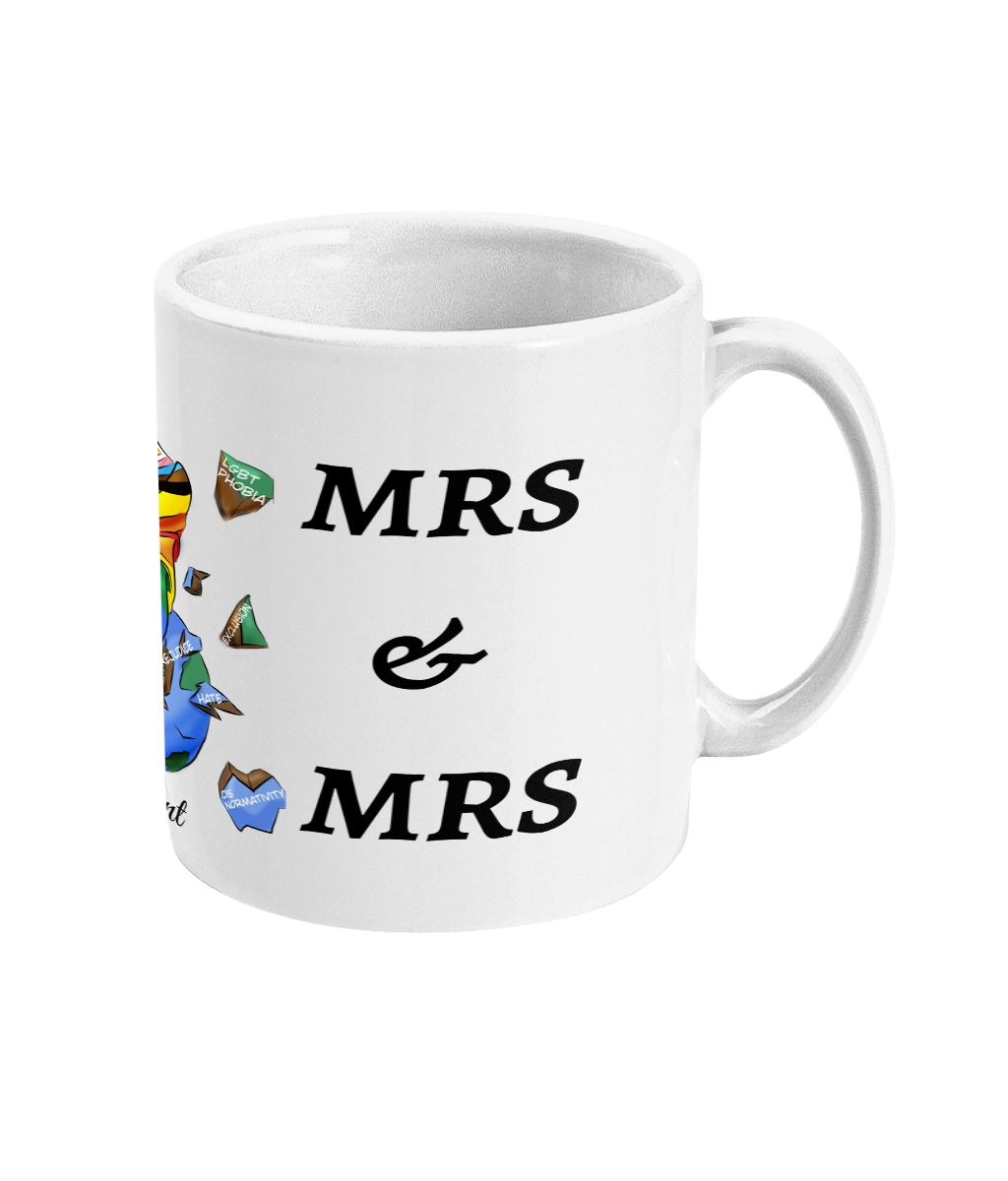 Mugs LGBTQIA+ MRS &amp; MRS Lesbian