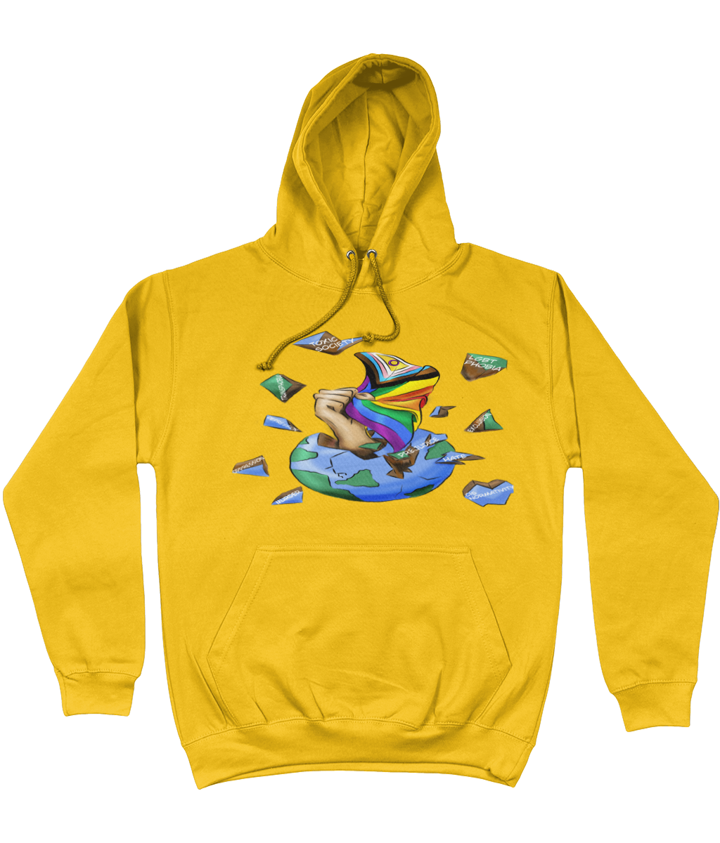 Hoodie Planet Resistance lgbtqia+