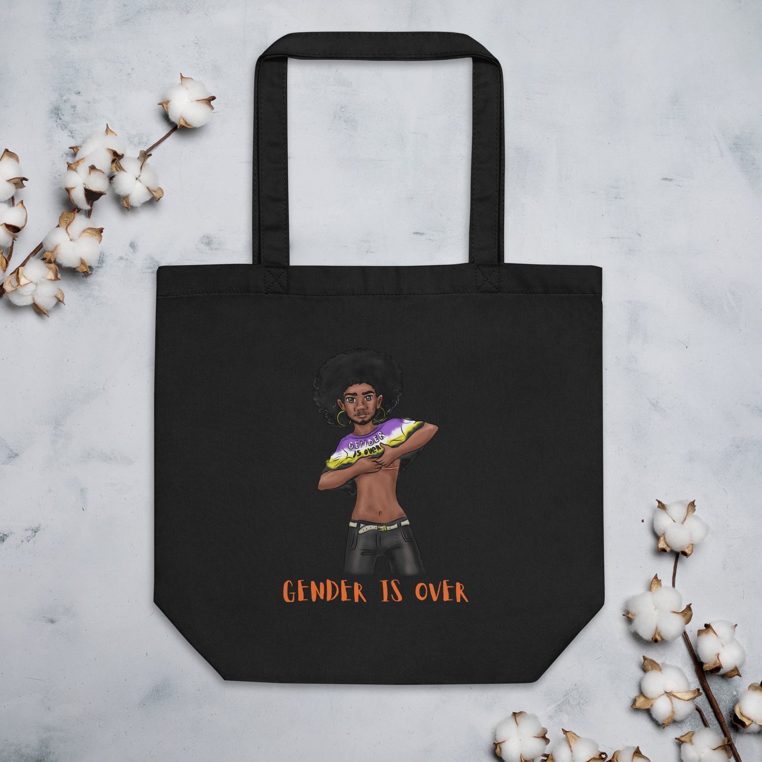 Transgender Non-Binary Eco Tote Bag