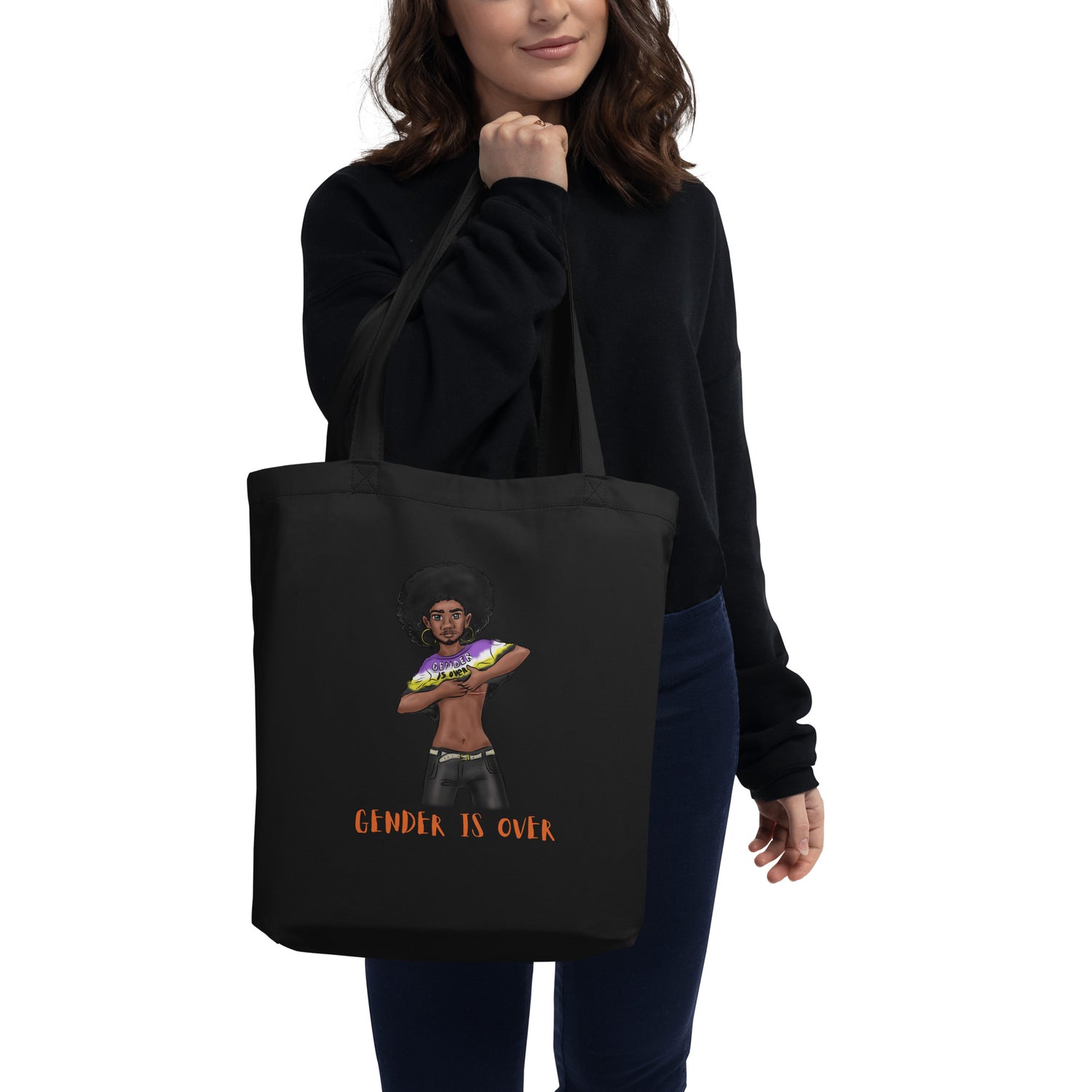 Transgender Non-Binary Eco Tote Bag