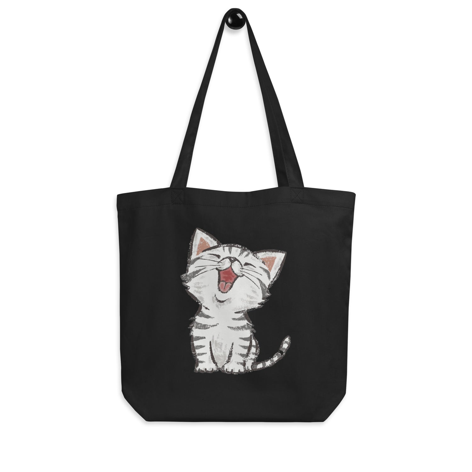 Organic Eco Tote Bag Cat Lovers