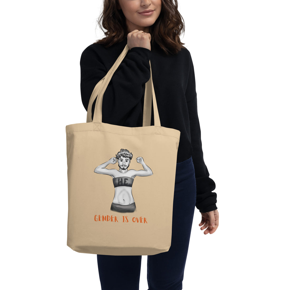 Eco Tote Bag Trangender Gender is Over