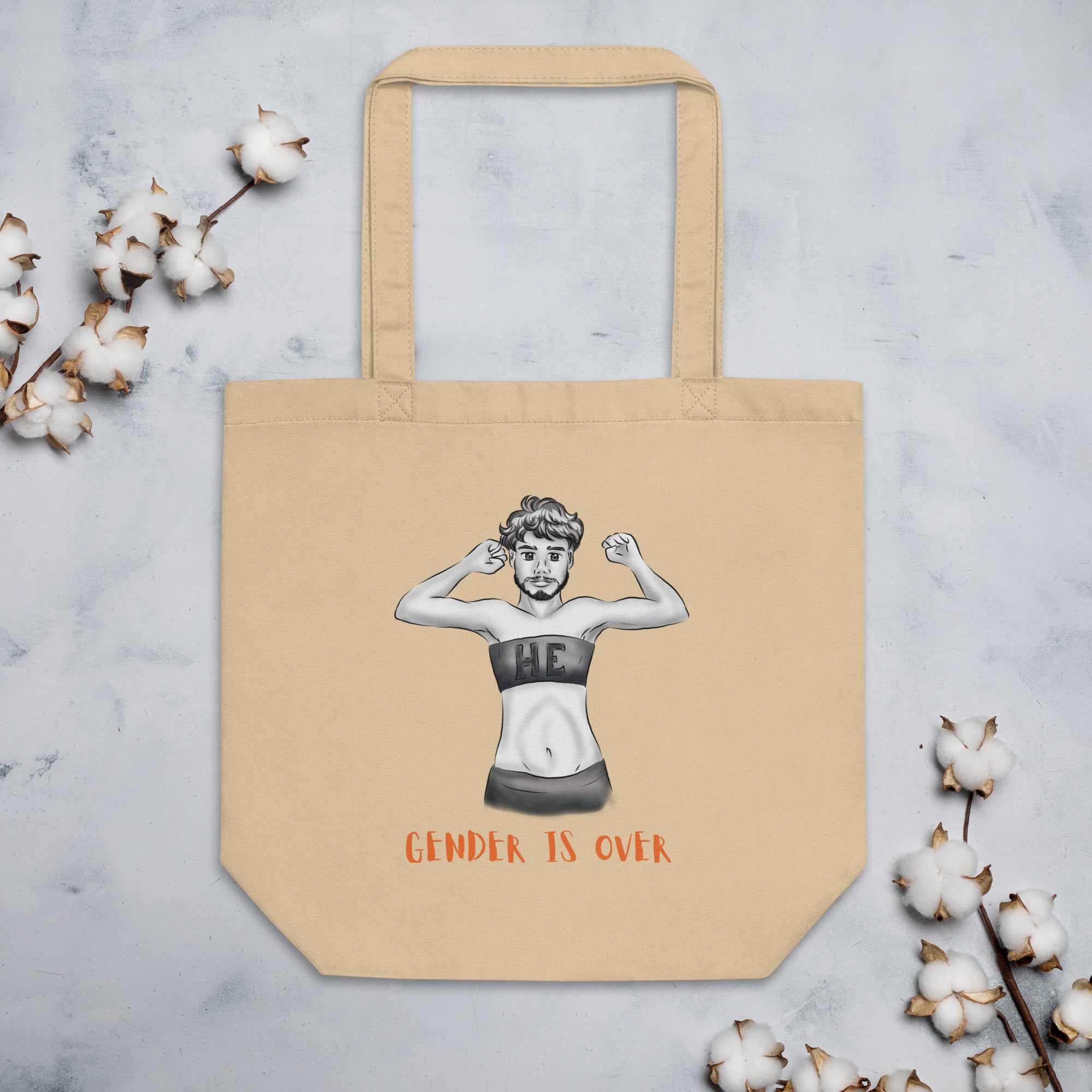 Eco Tote Bag Trangender O gênero acabou