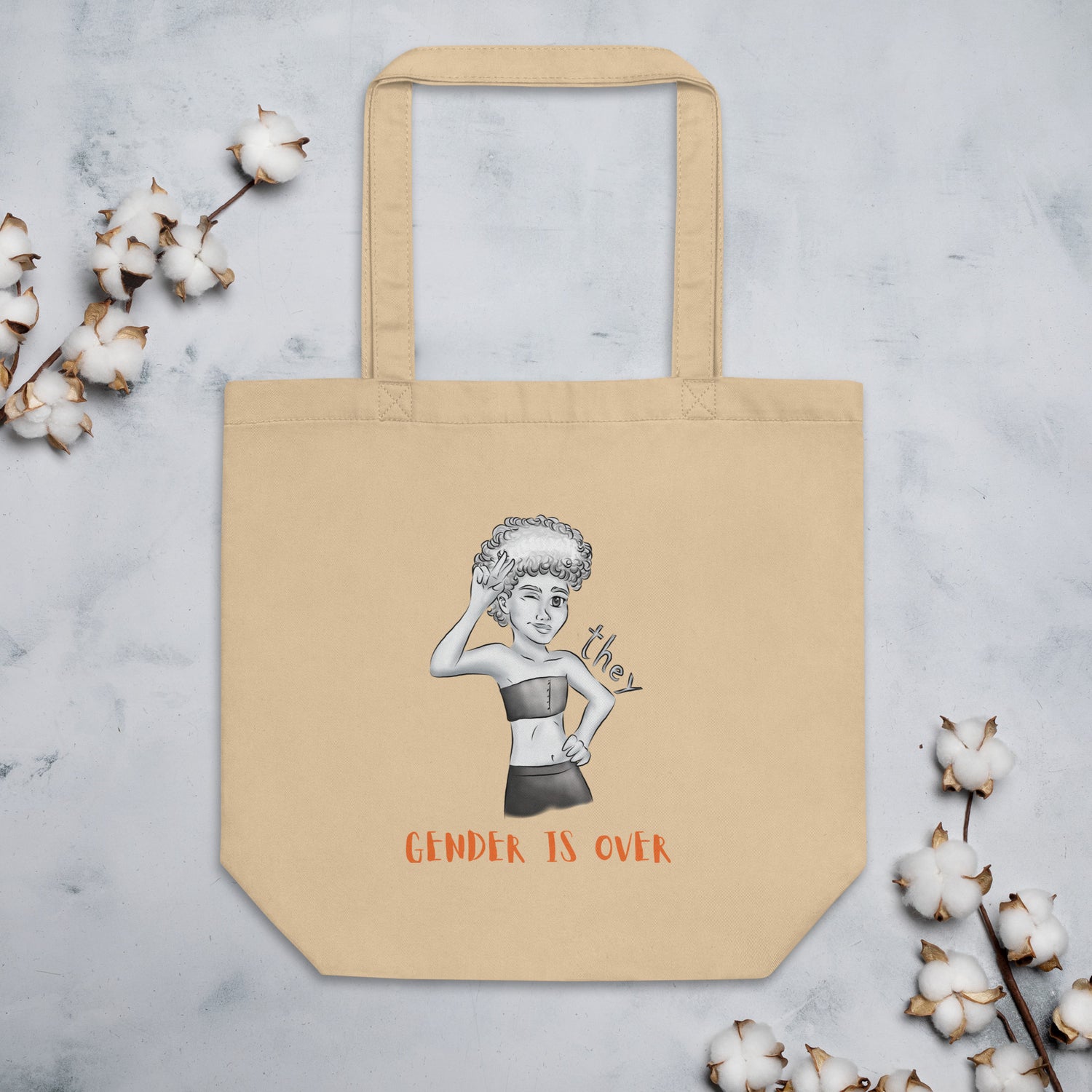 Eco Tote Bag Transgender Non-Binary