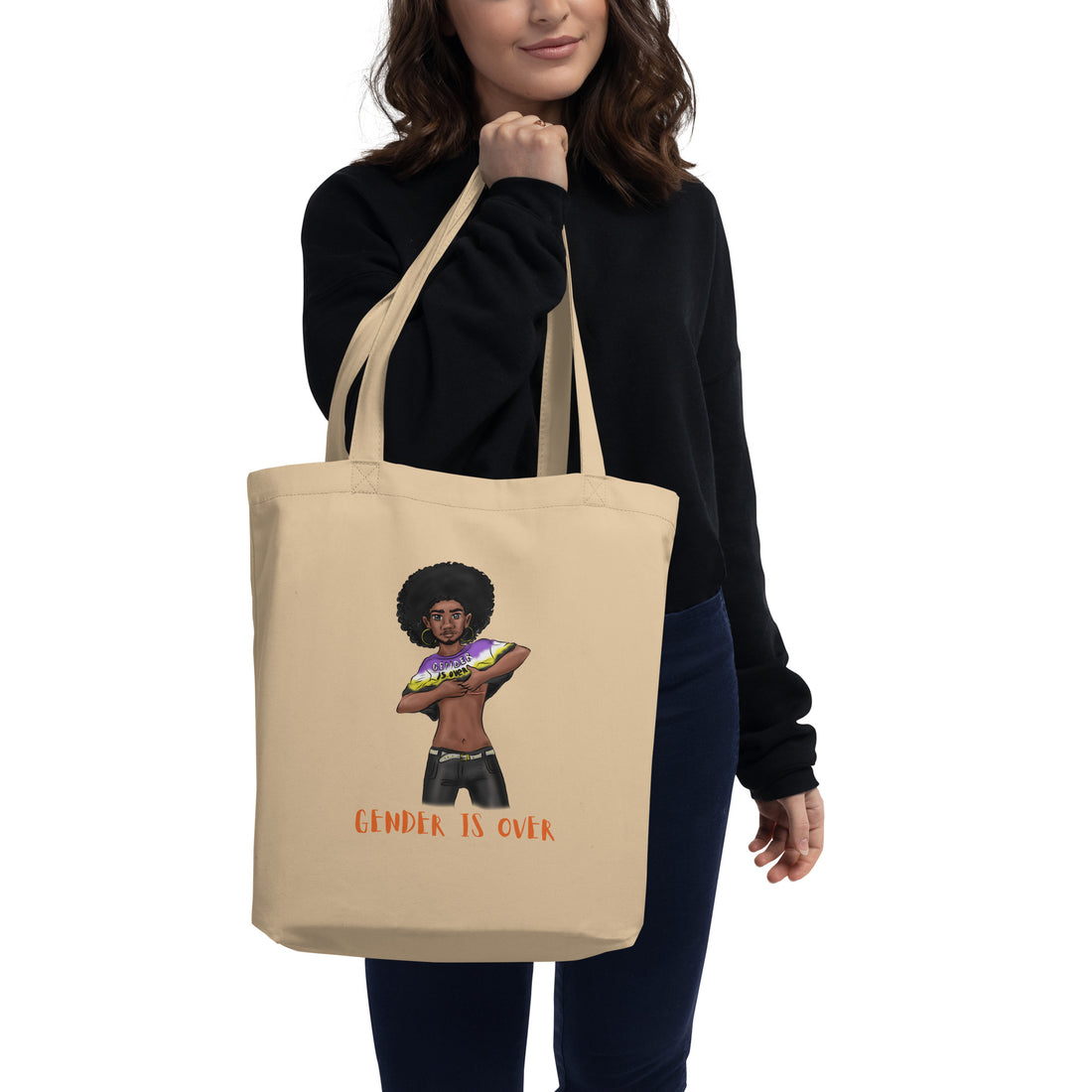 Transgender Non-Binary Eco Tote Bag