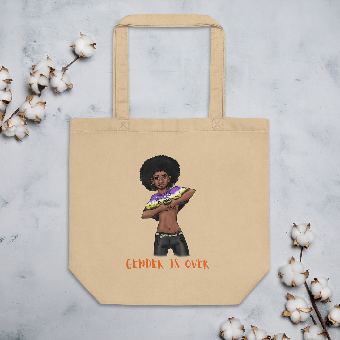 Transgender Non-Binary Eco Tote Bag