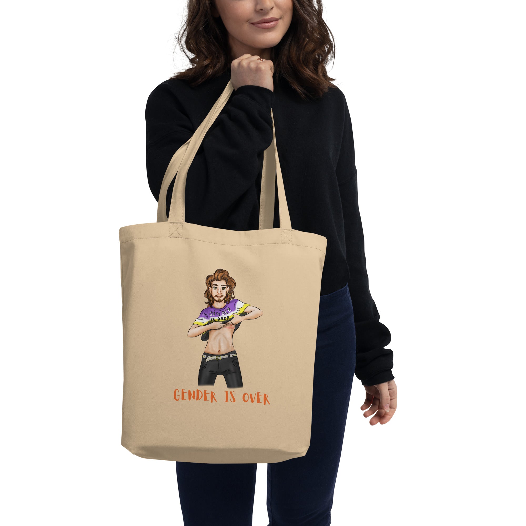 Transgender Non-Binary Eco Tote Bag