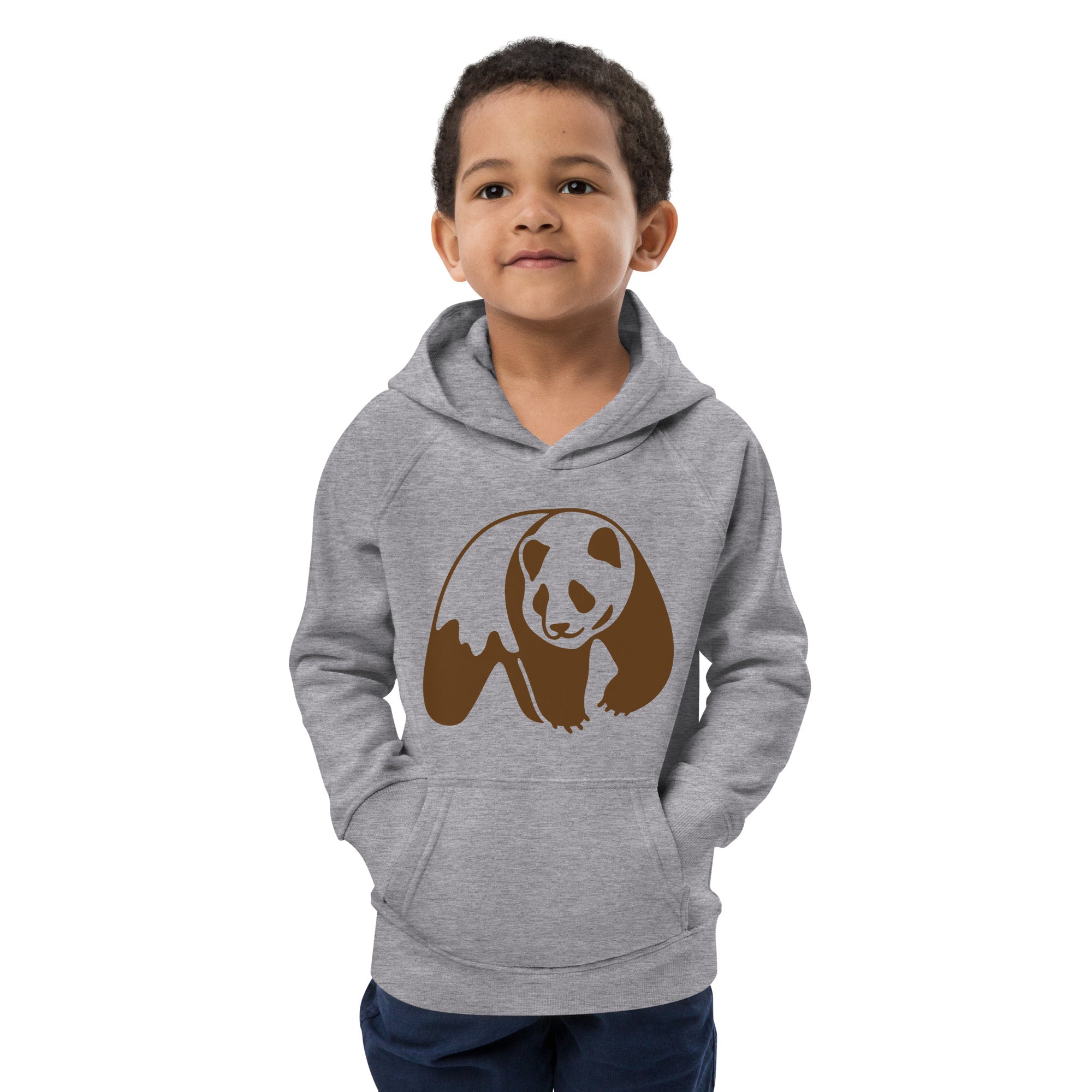 Urso com capuz ecológico infantil