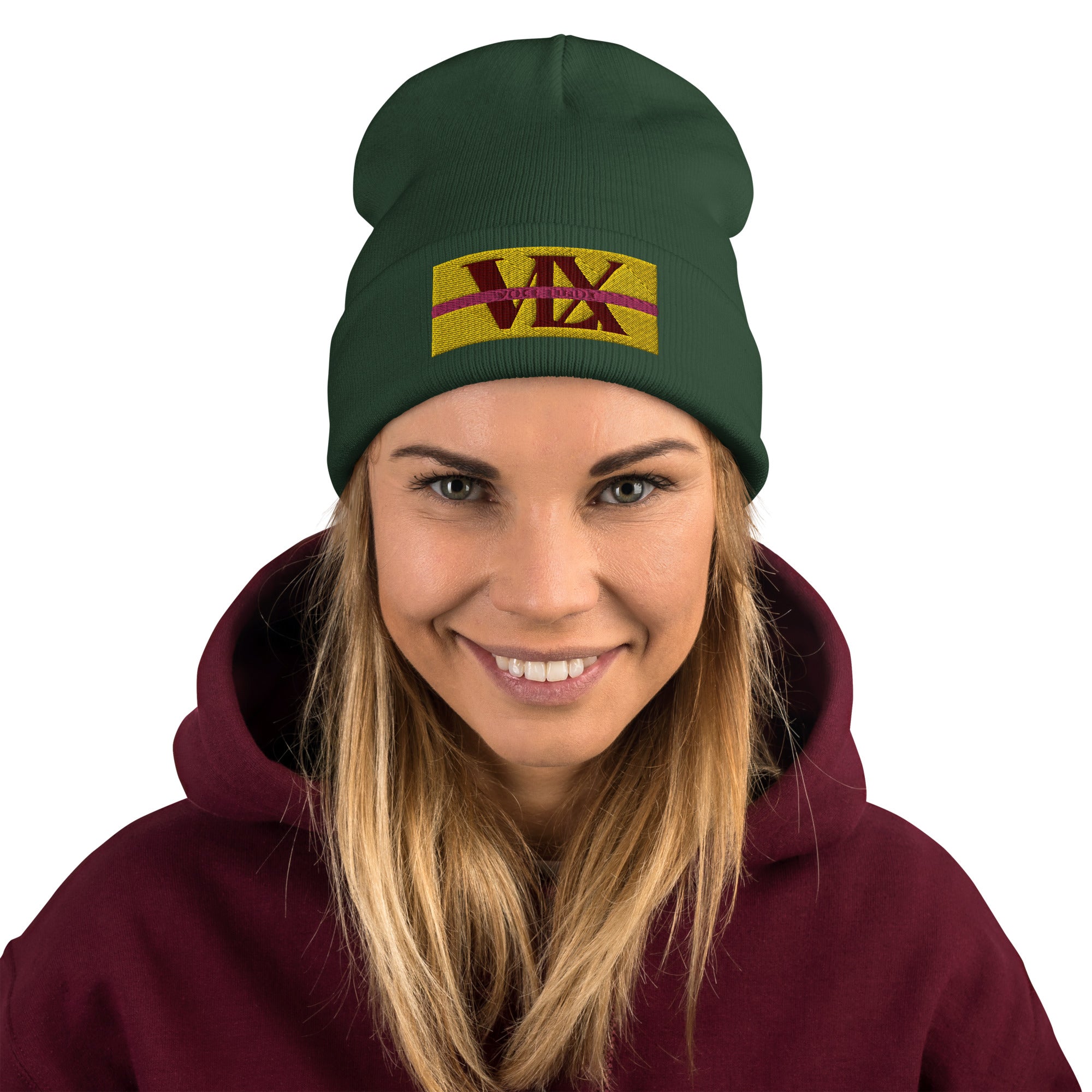 Embroidered Beanie Voce Lindx