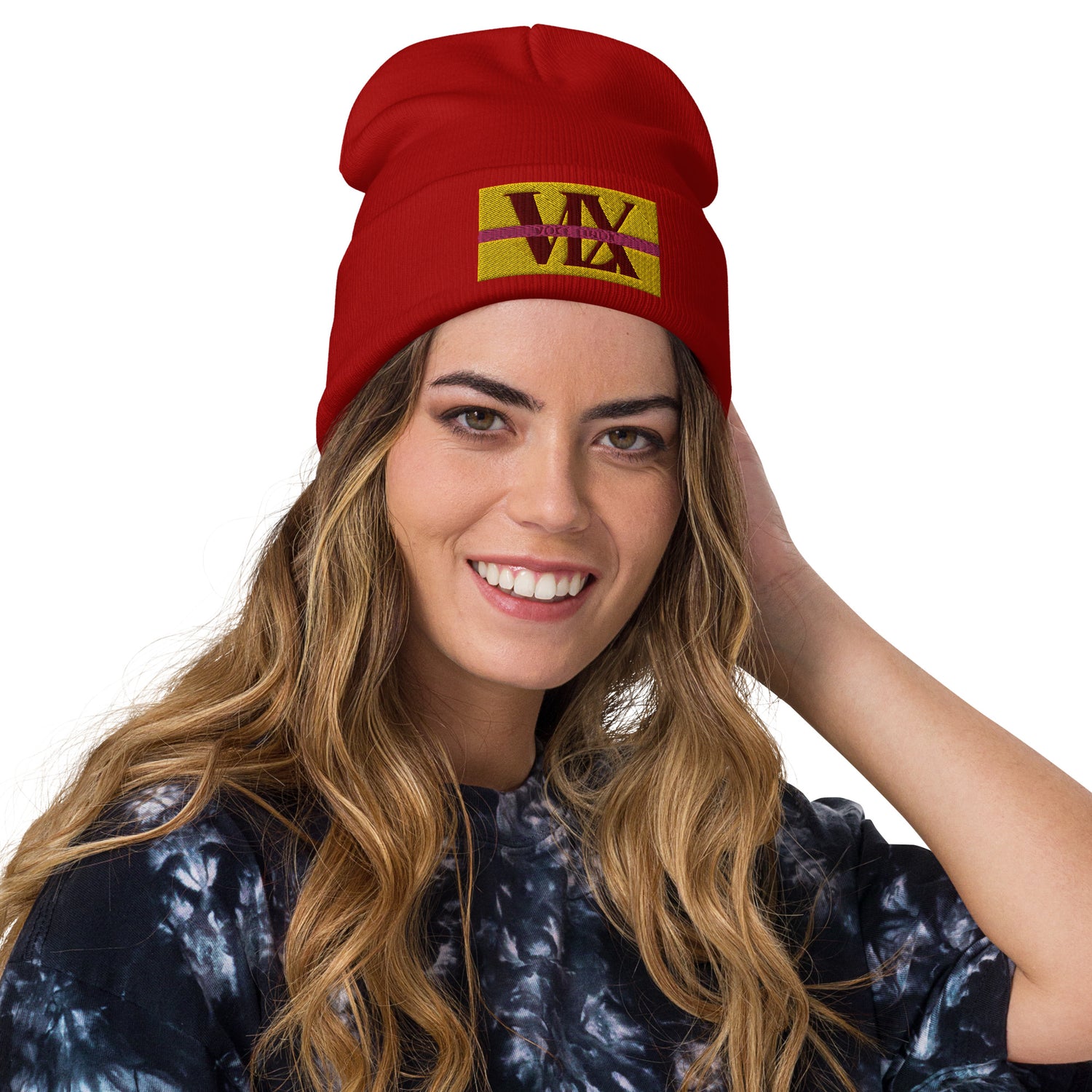 Embroidered Beanie Voce Lindx