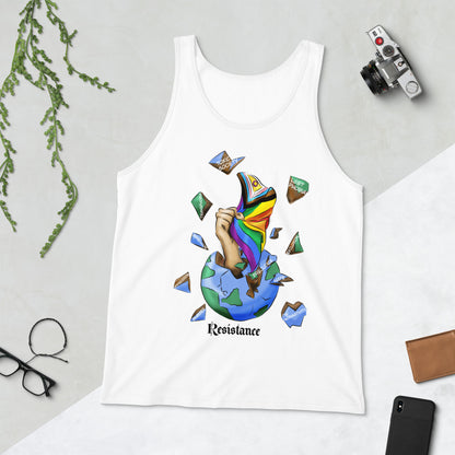 Camiseta sin mangas Orgullo Intersex-Inclusivo