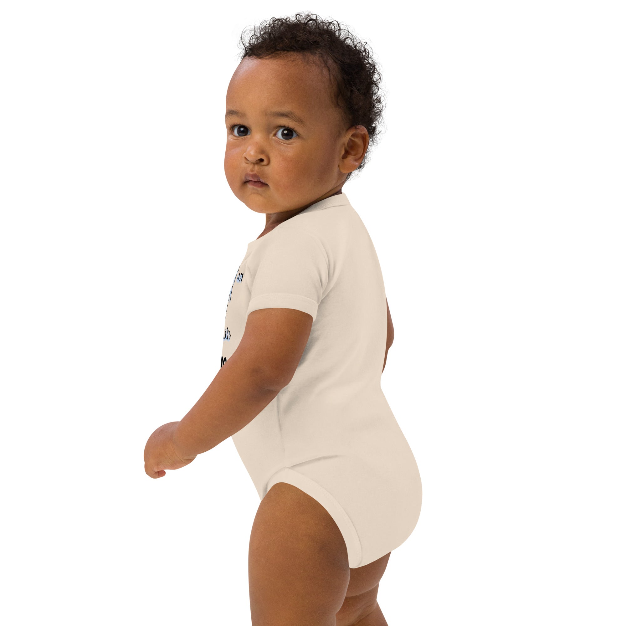 Organic cotton baby bodysuit Awesome Baby