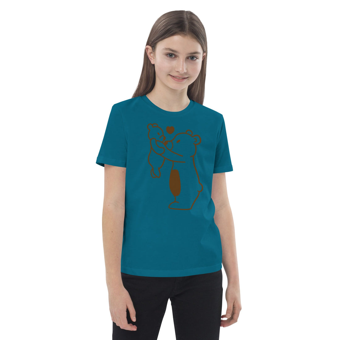 Organic cotton Teen &amp;Older T-shirt Bear