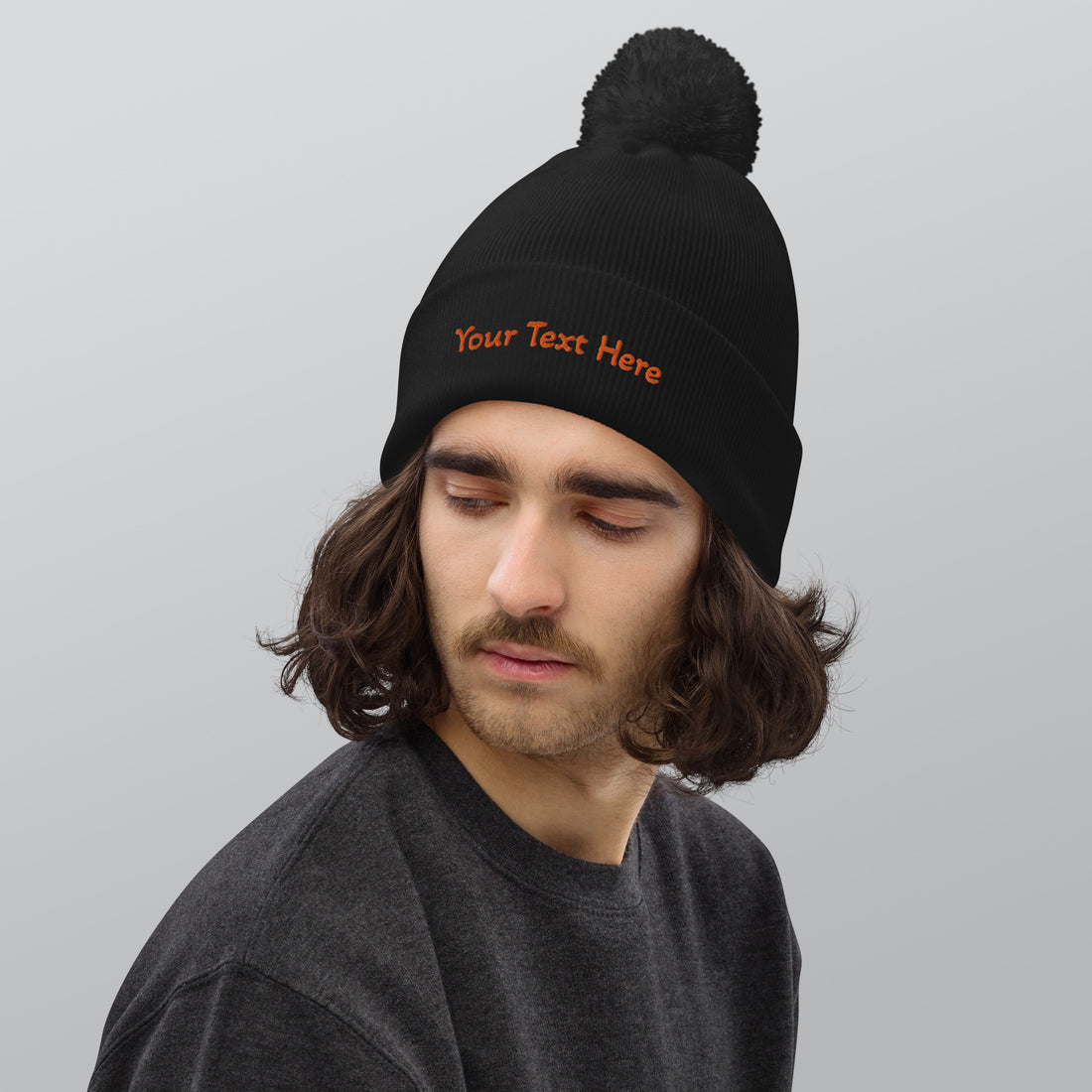 Gorro de pompom