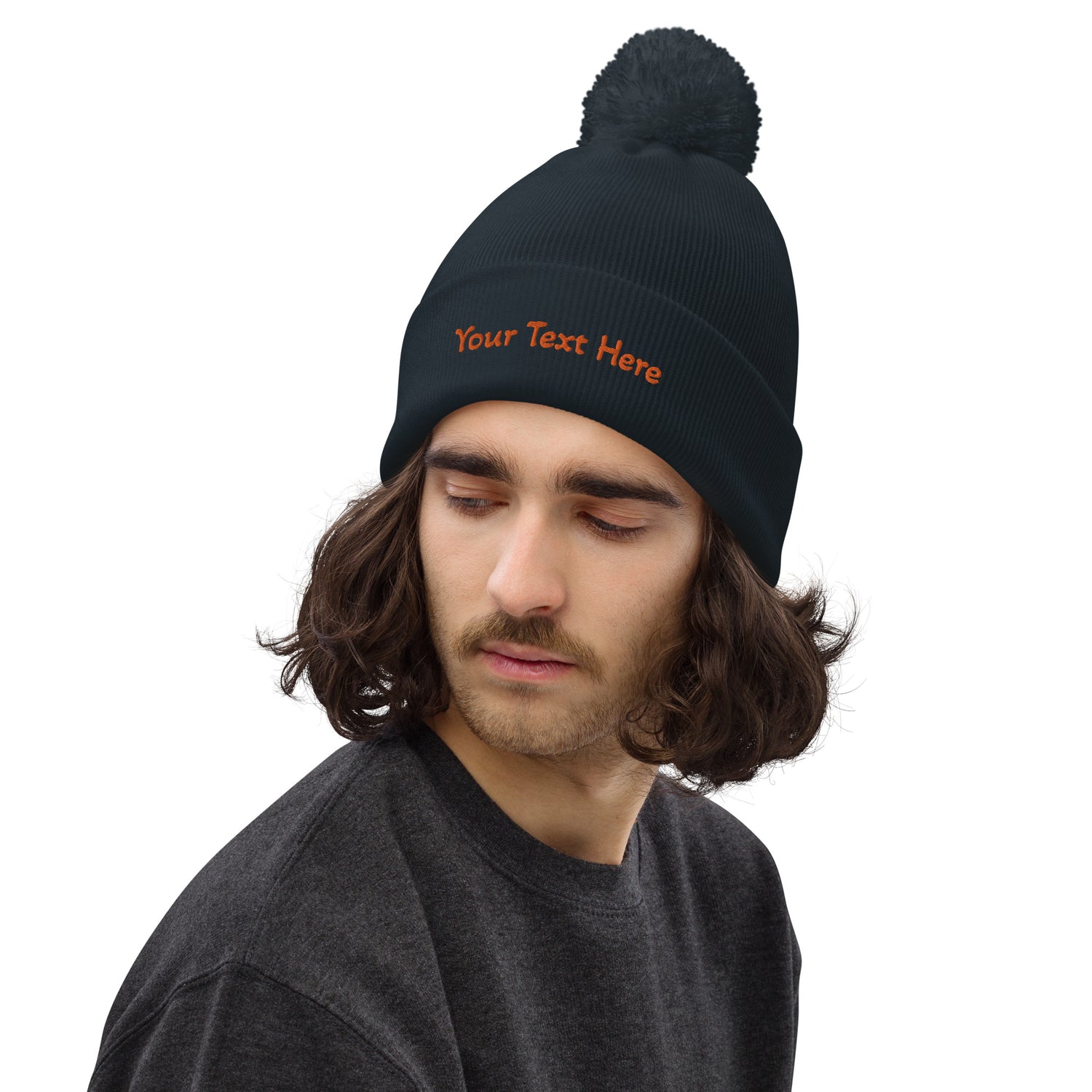 Gorro de pompom