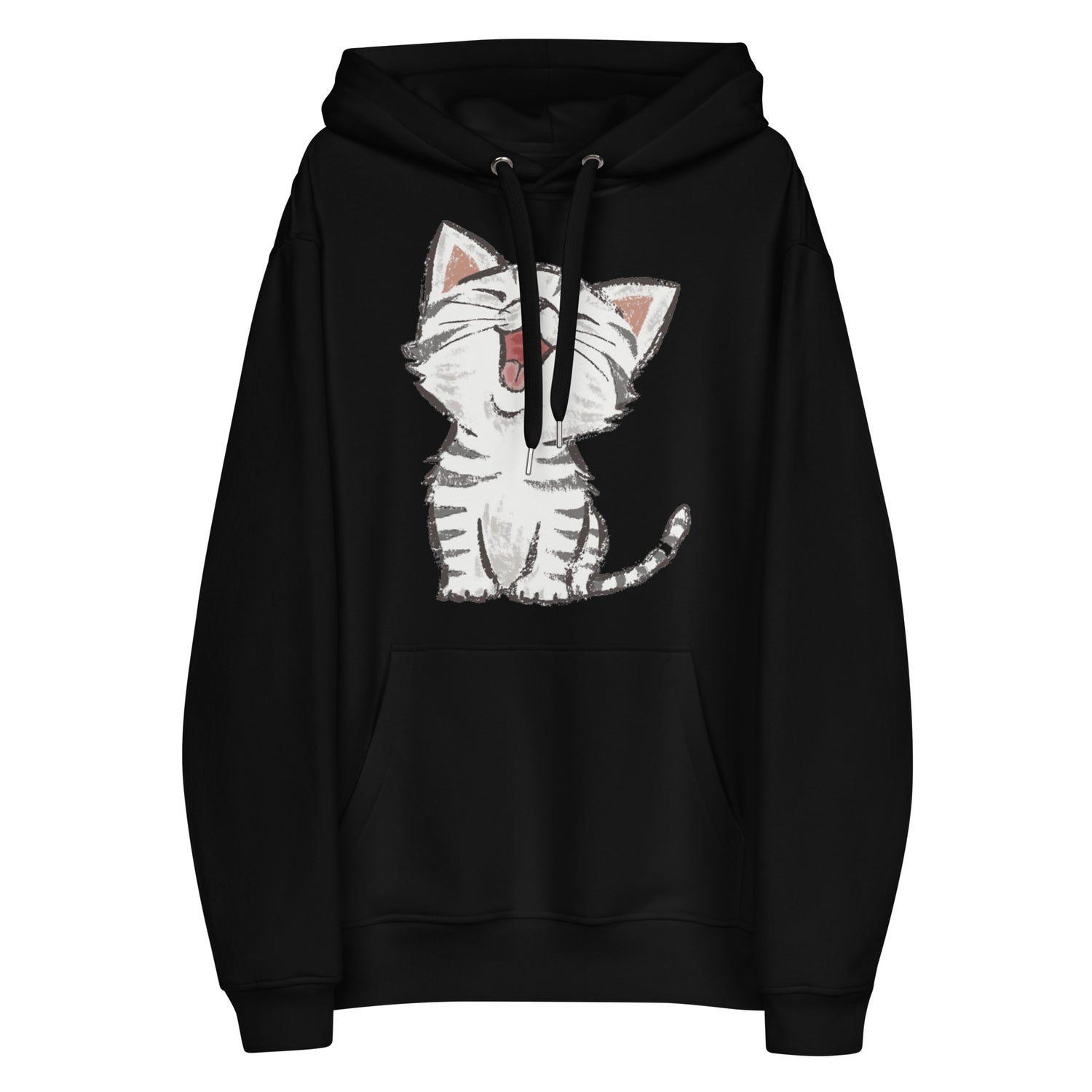 Cat Hoodie Premium Eco