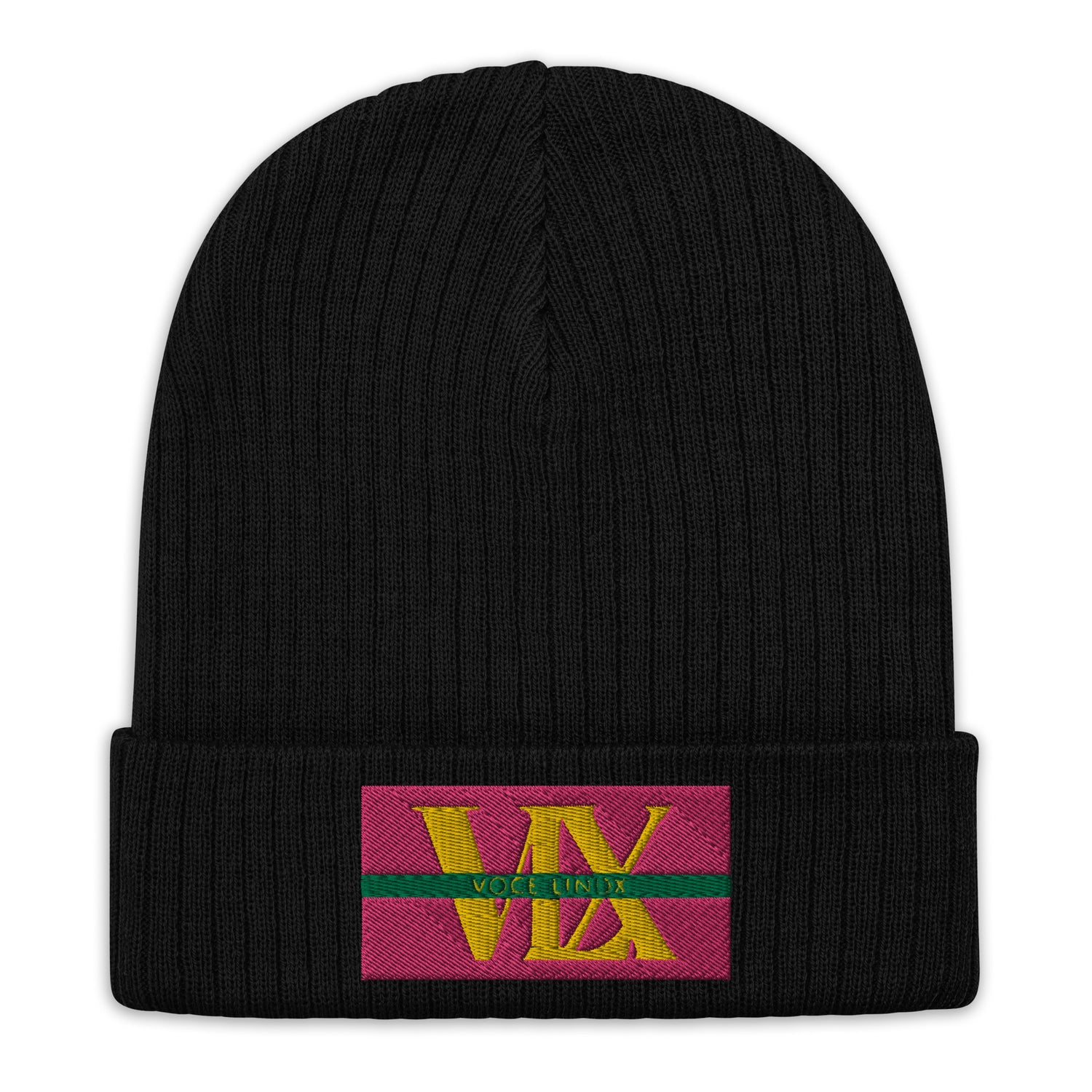 Gorro em malha canelada Voce Lindx