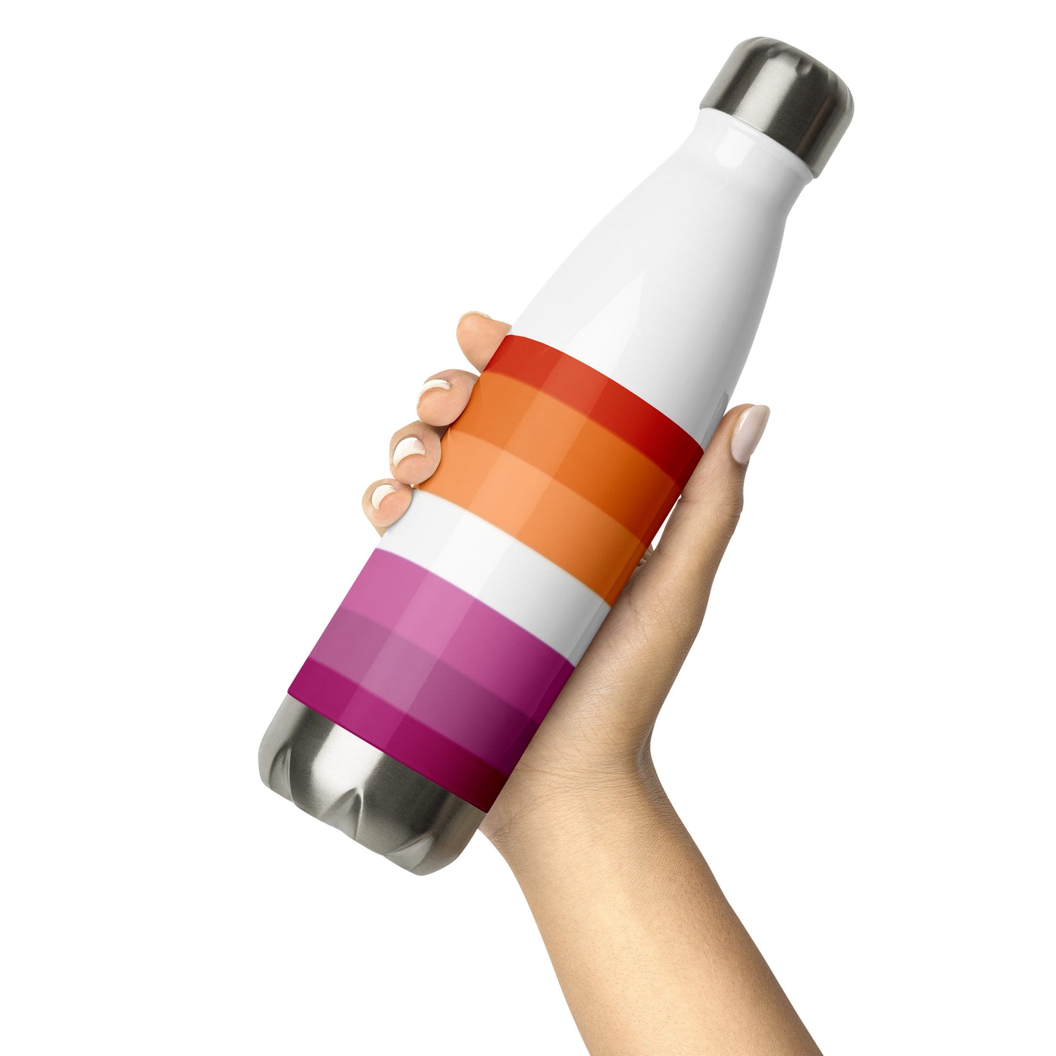 Stainless Steel Water Bottle Lesbian Pride