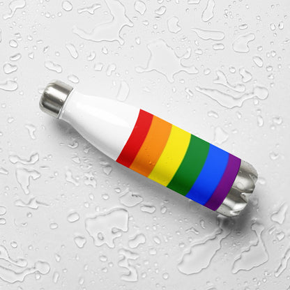 Botella de Agua de Acero Inoxidable LGBTQIA+ 6 colores