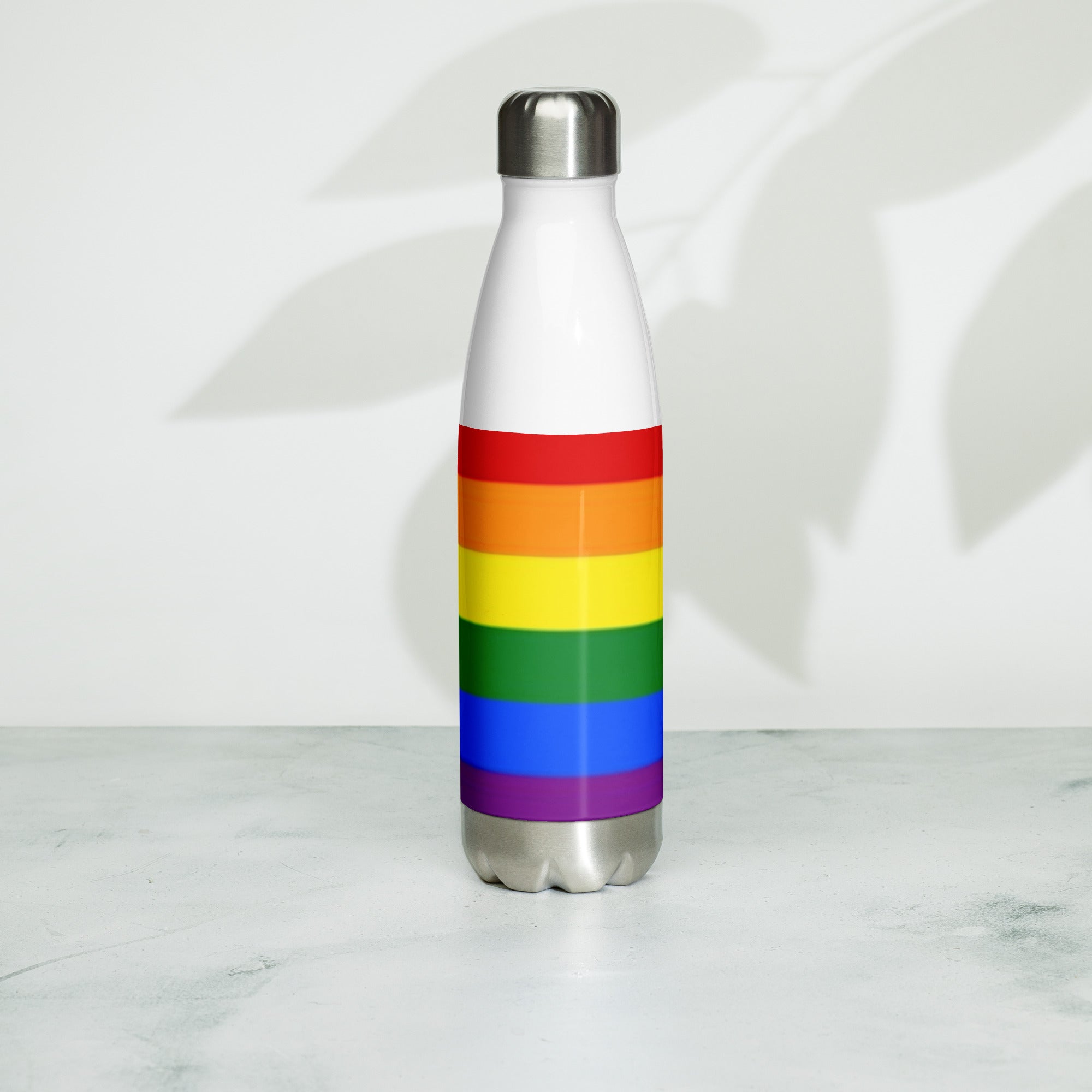 Botella de Agua de Acero Inoxidable LGBTQIA+ 6 colores