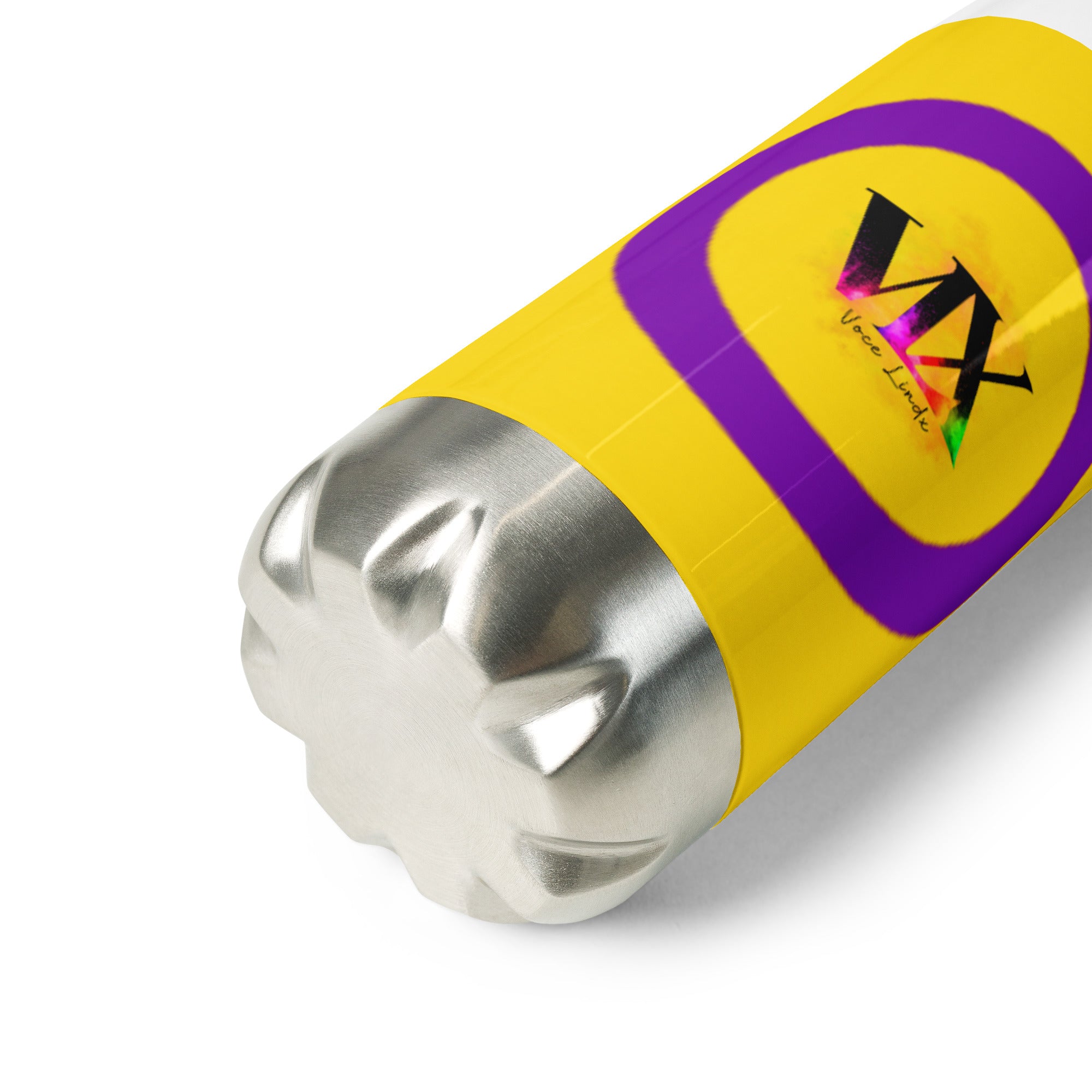 Stainless Steel Water Bottle Intersex Pride