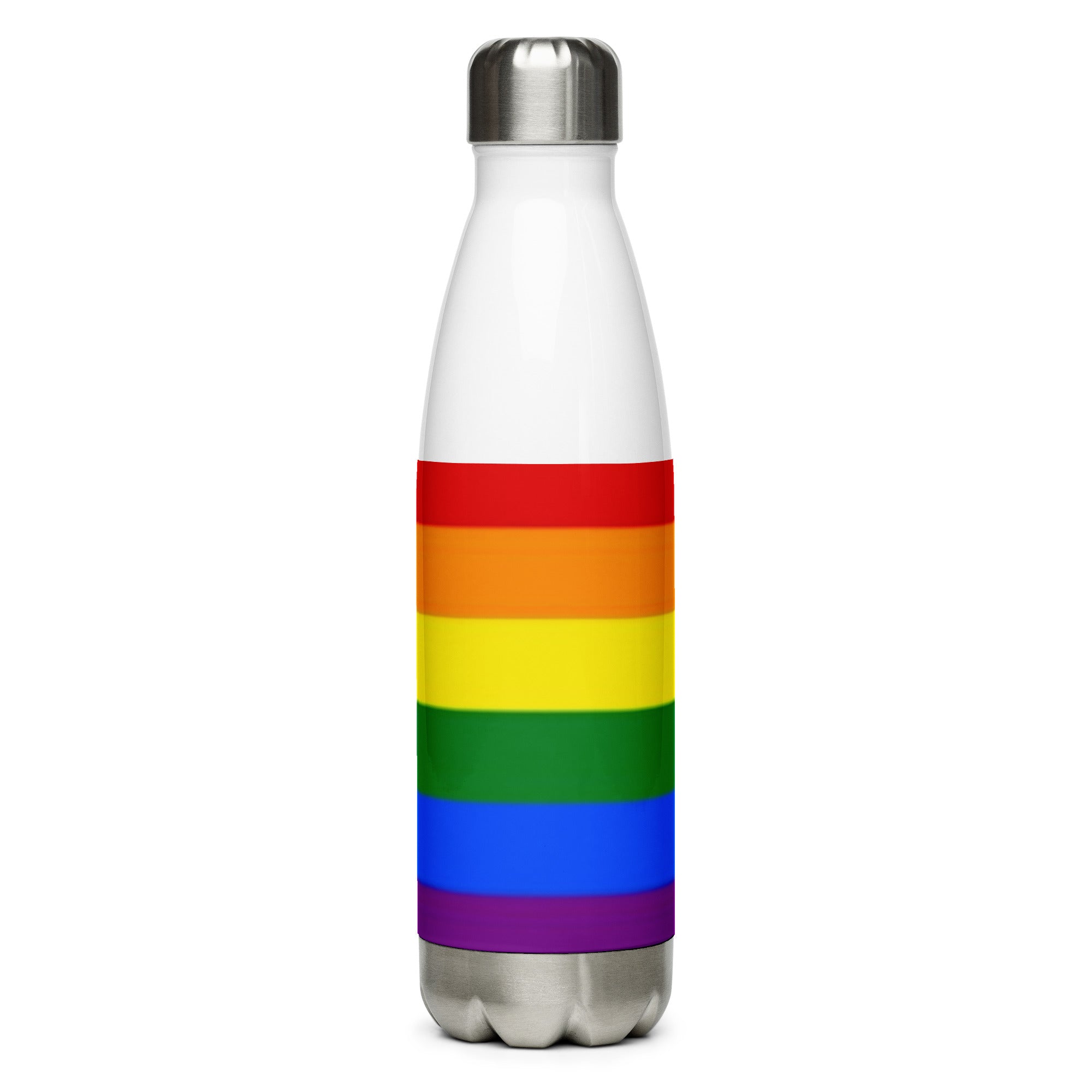 Botella de Agua de Acero Inoxidable LGBTQIA+ 6 colores